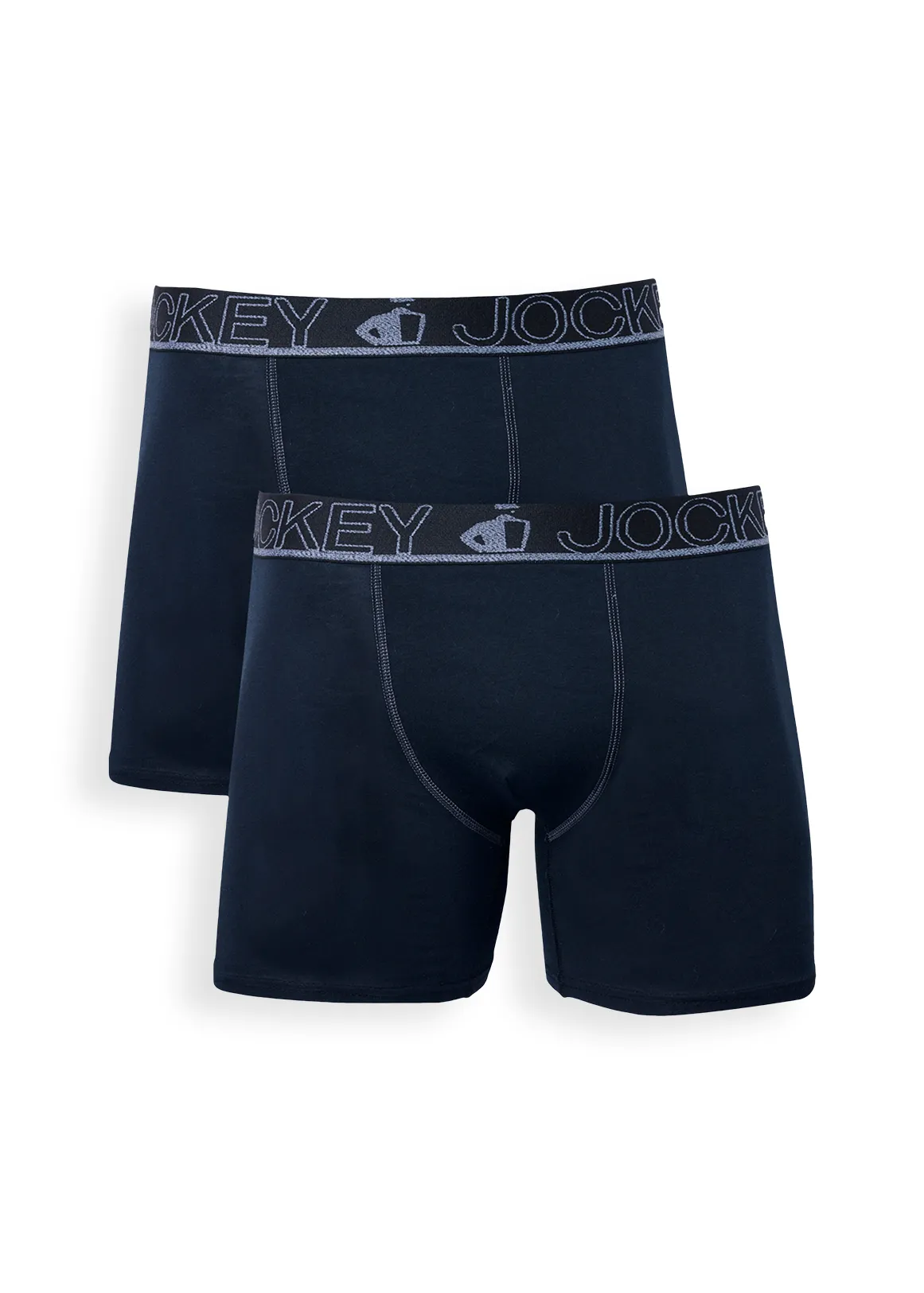 Black Long Leg Trunks 2 Pack