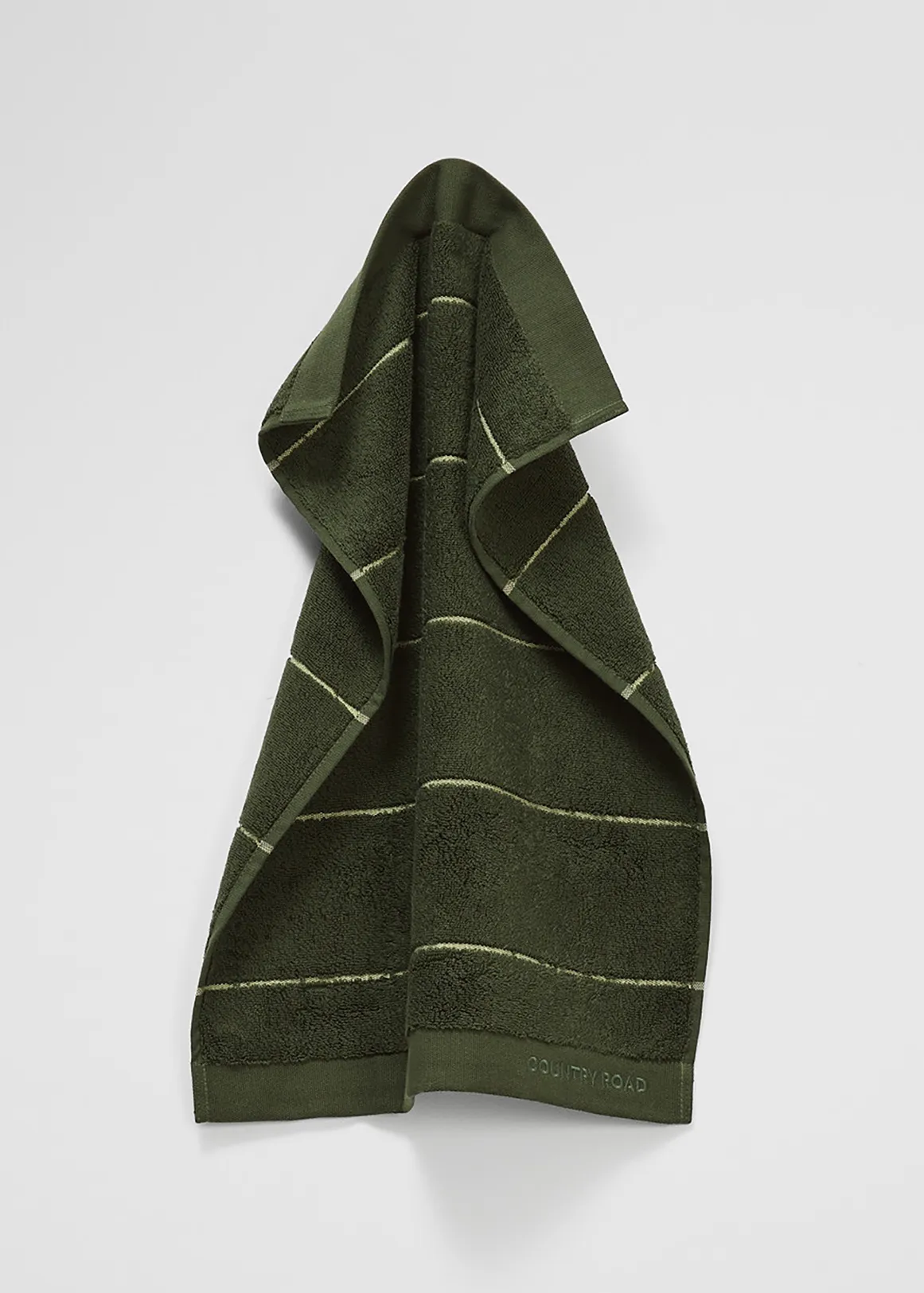Blake Australian Cotton Hand Towel - DARK OLIVE