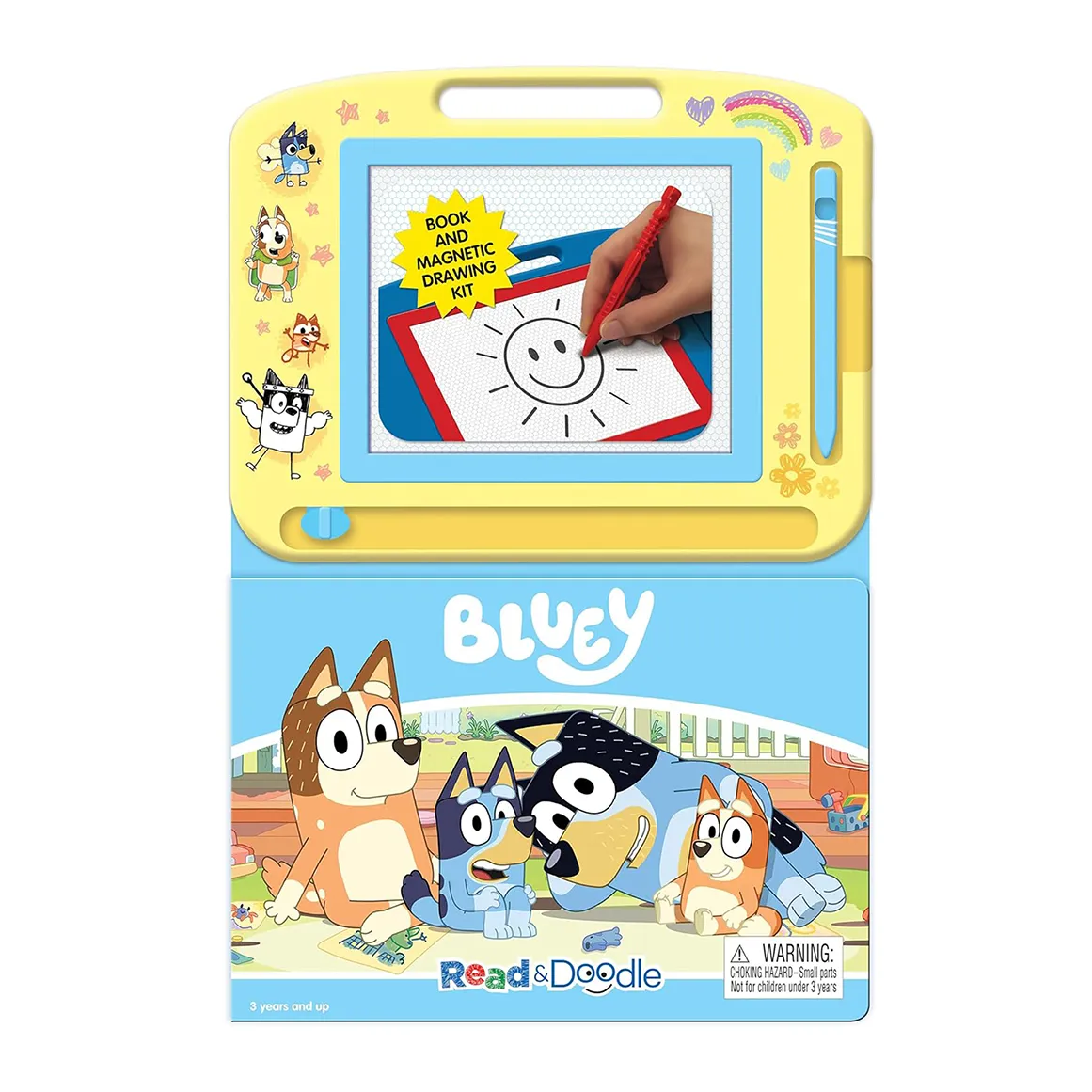 Bluey Read & Doodle Book