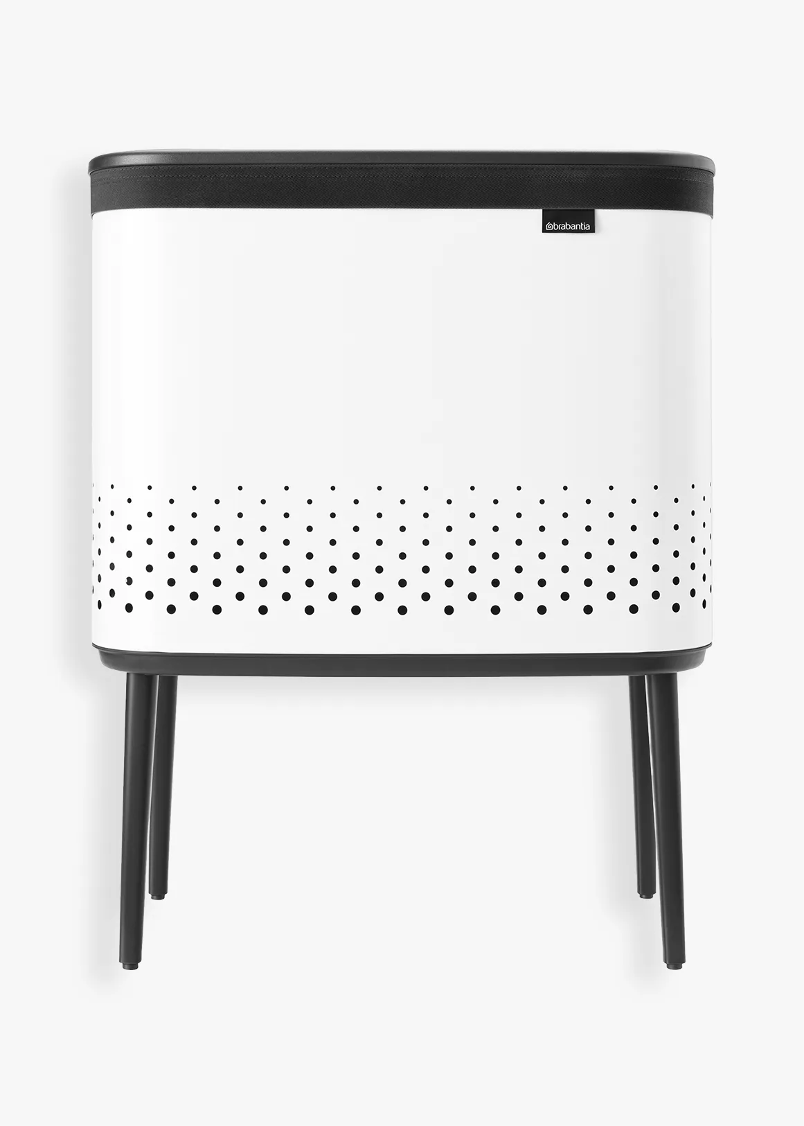Bo Laundry Bin 60 L - WHITE