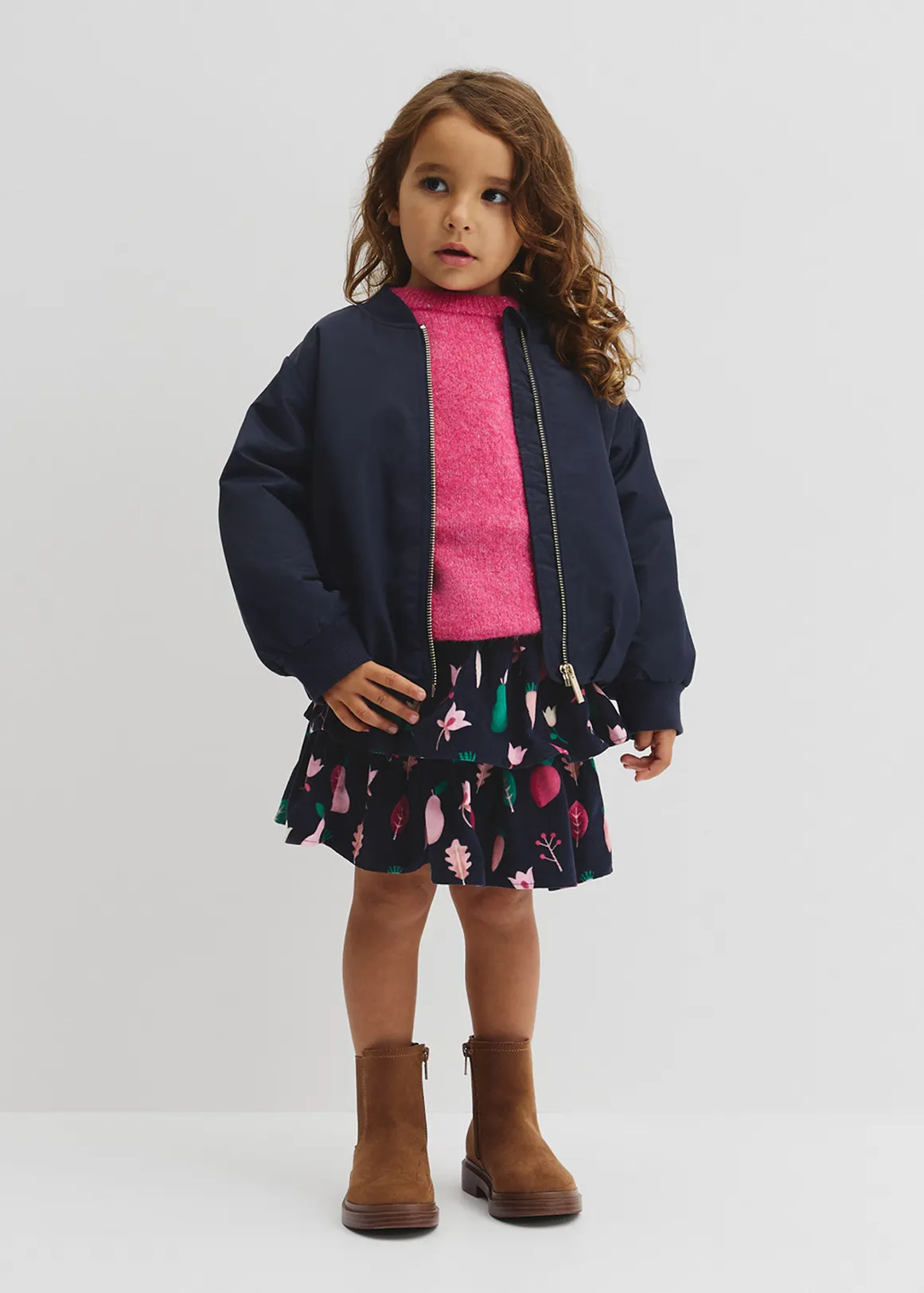 Bomber Jacket - FRENCH NAVY