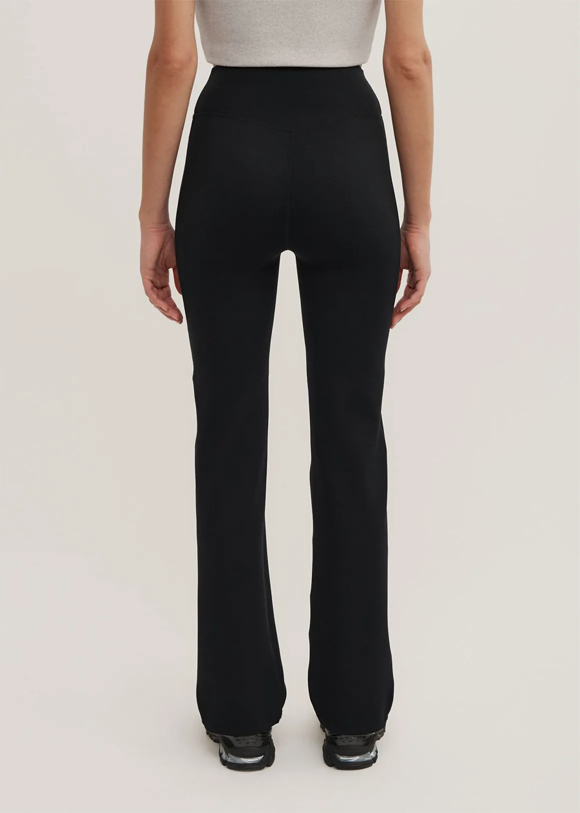 Bootcut Leggings - BLACK