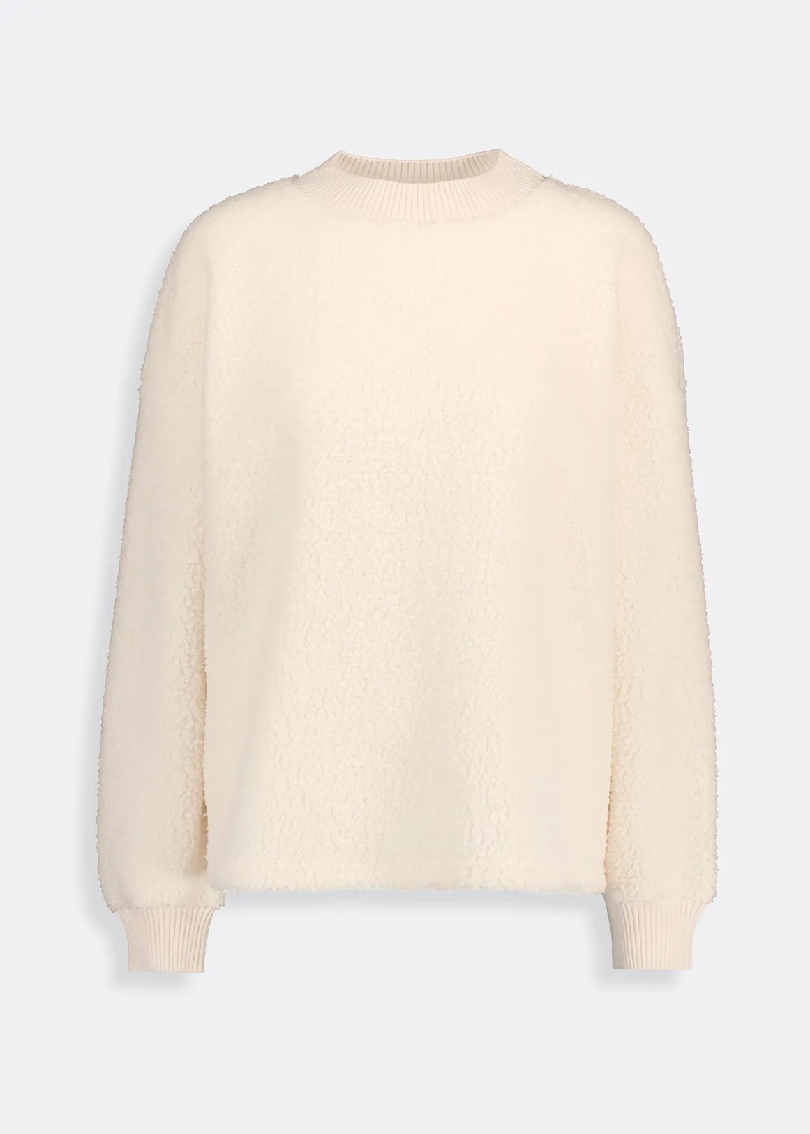 Borg Sweatshirt - CREAM