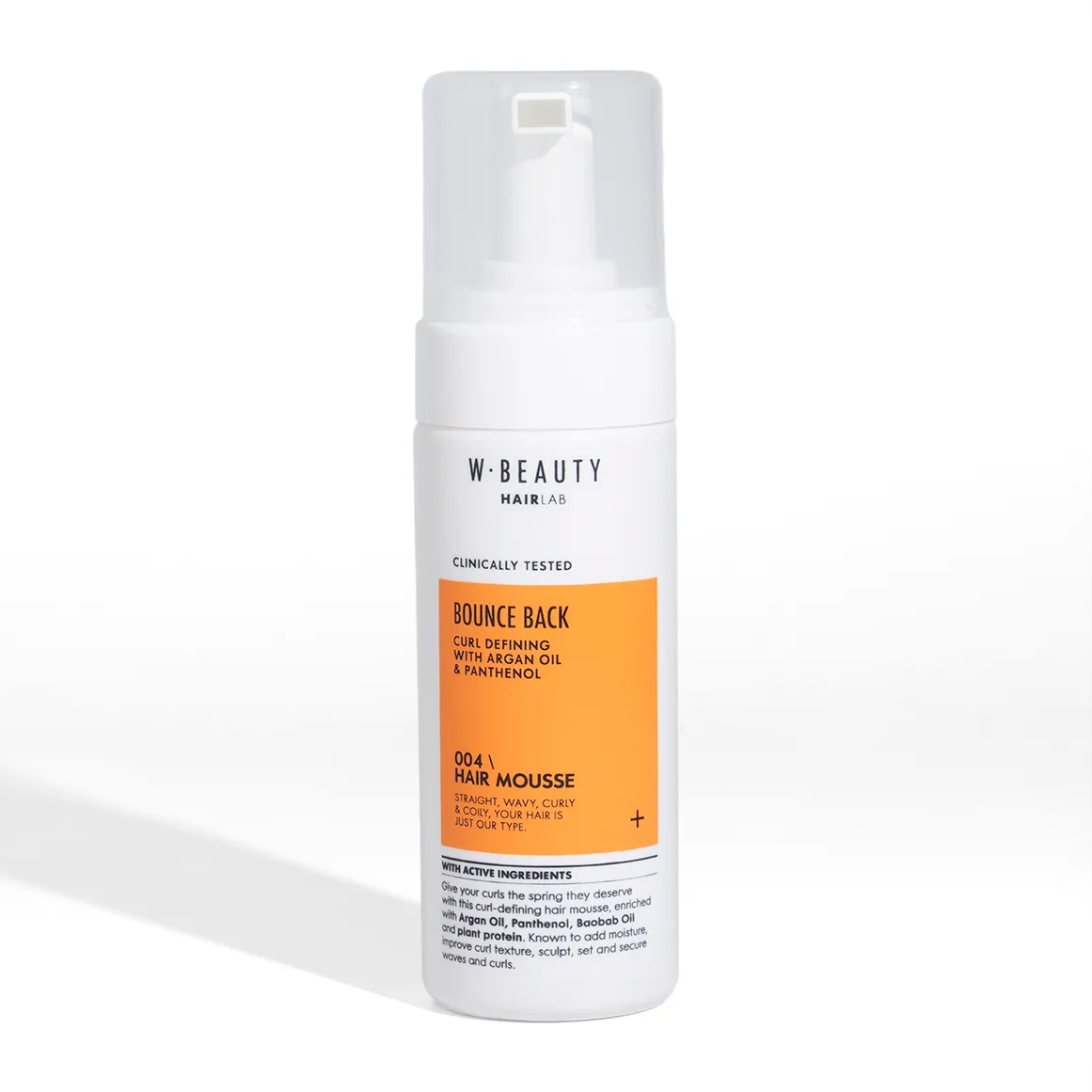 Bounce Back Curling Defining Hair Mousse - CREAM