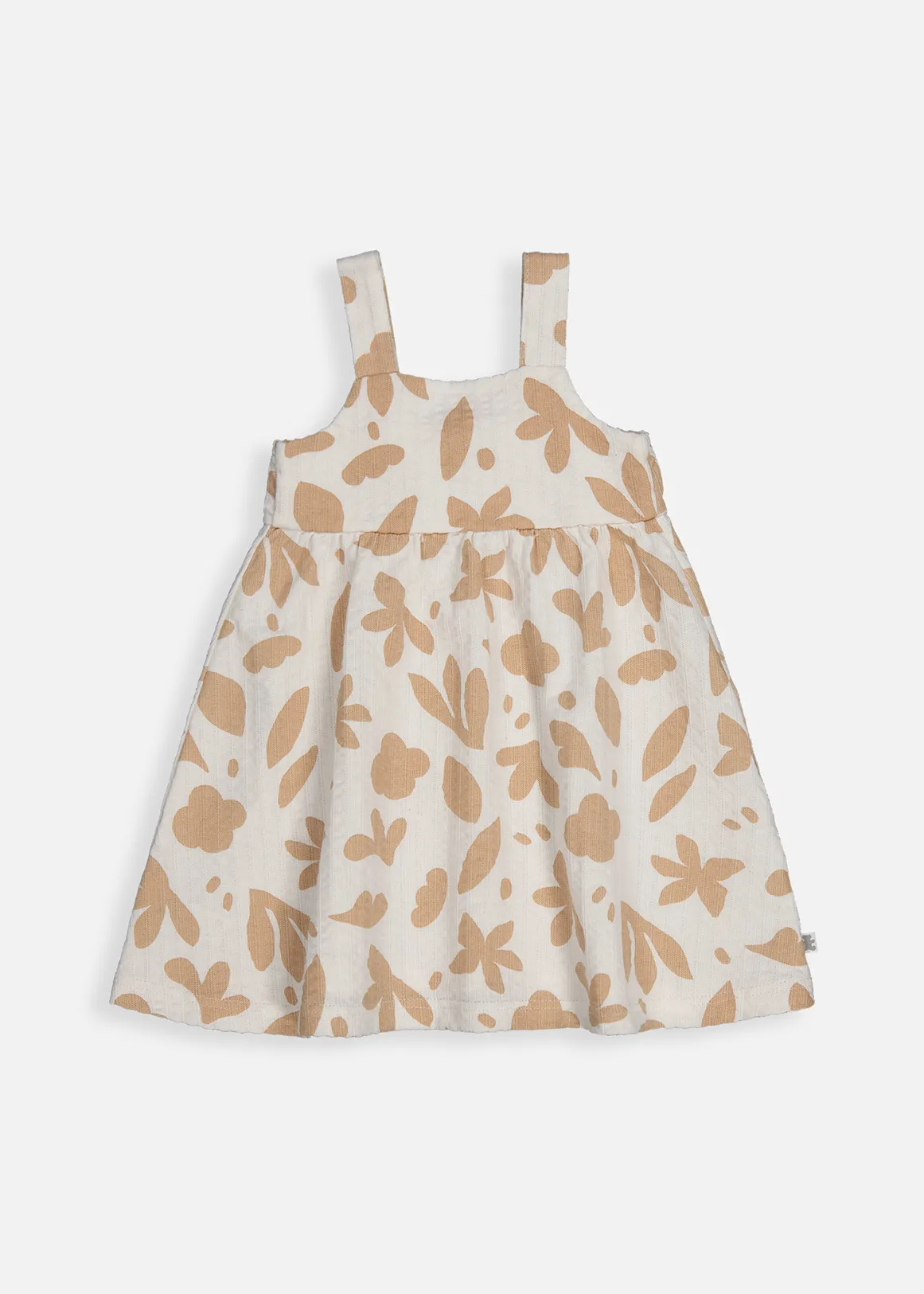 Bow Cut-out Dress - X NATURAL