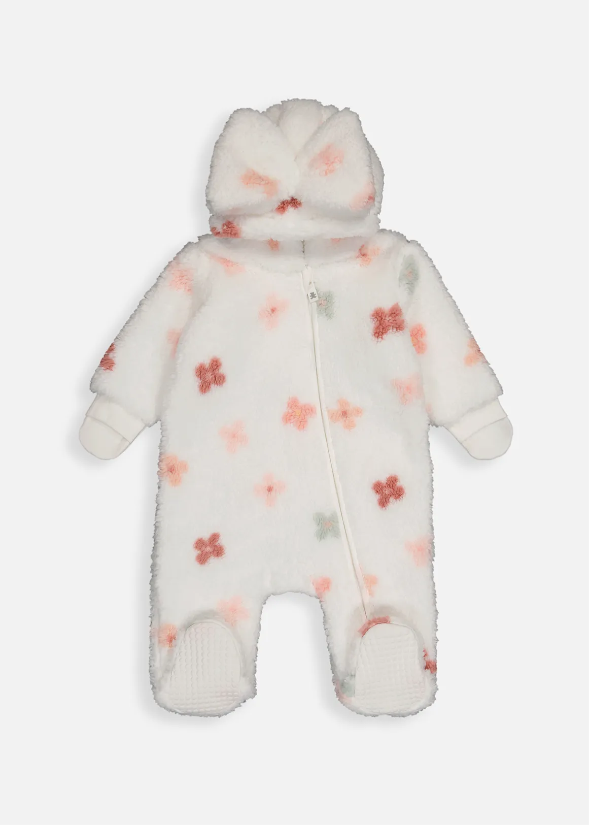 Bow Floral Sherpa Jumpsuit - X CREAM