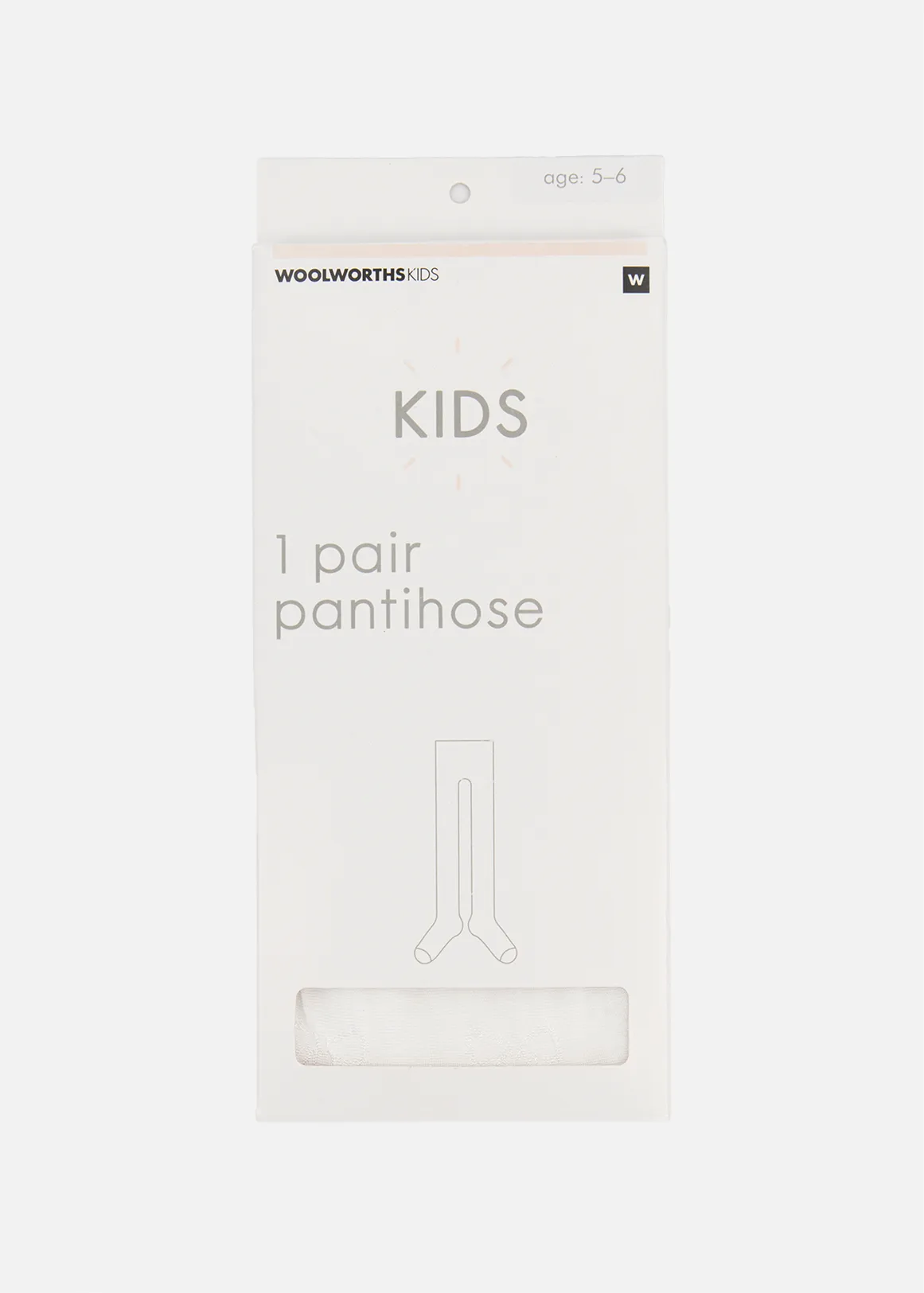 Bow Print Pantihose - WHITE