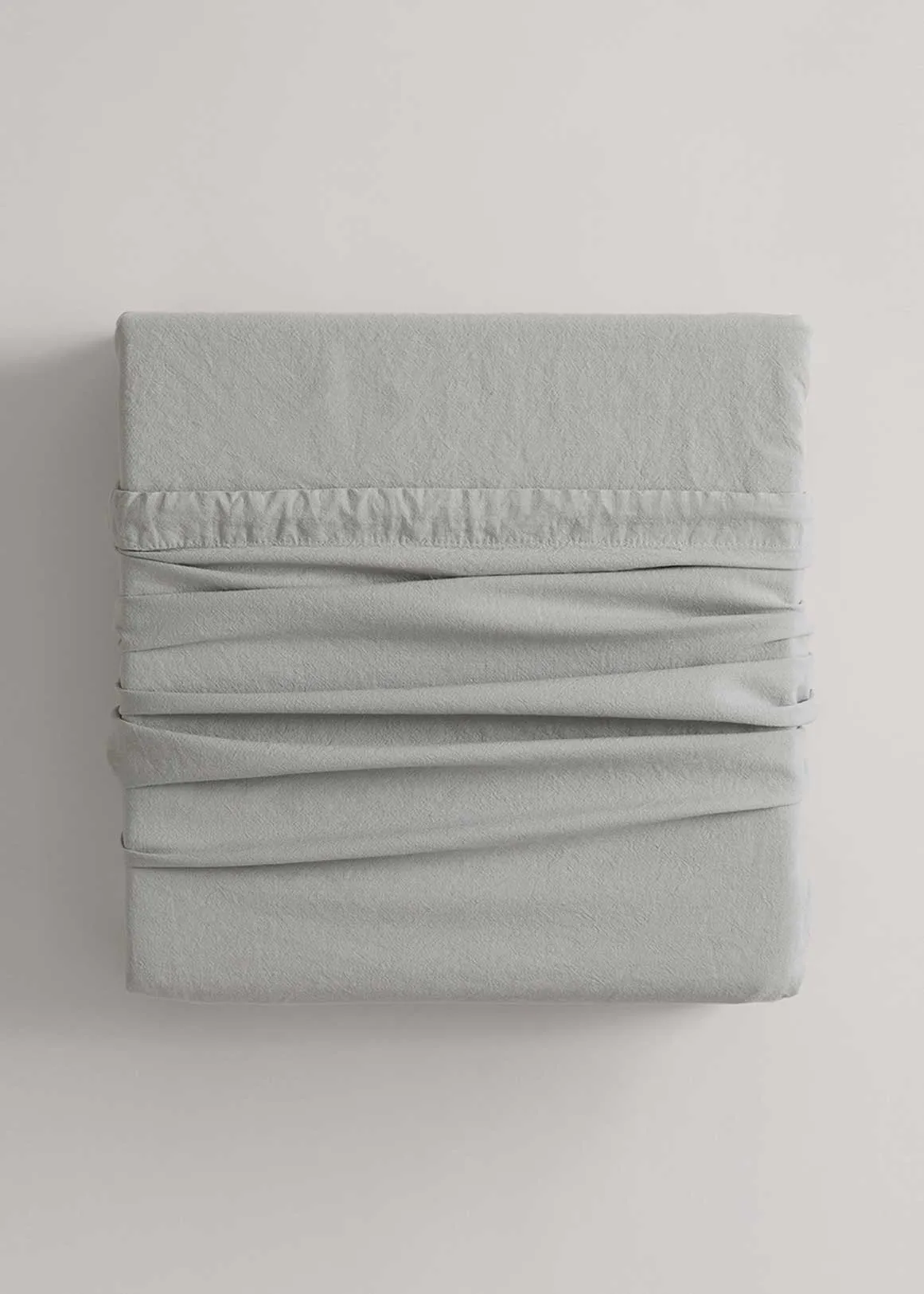 Brae Australian Cotton King Quilt Cover - GREY