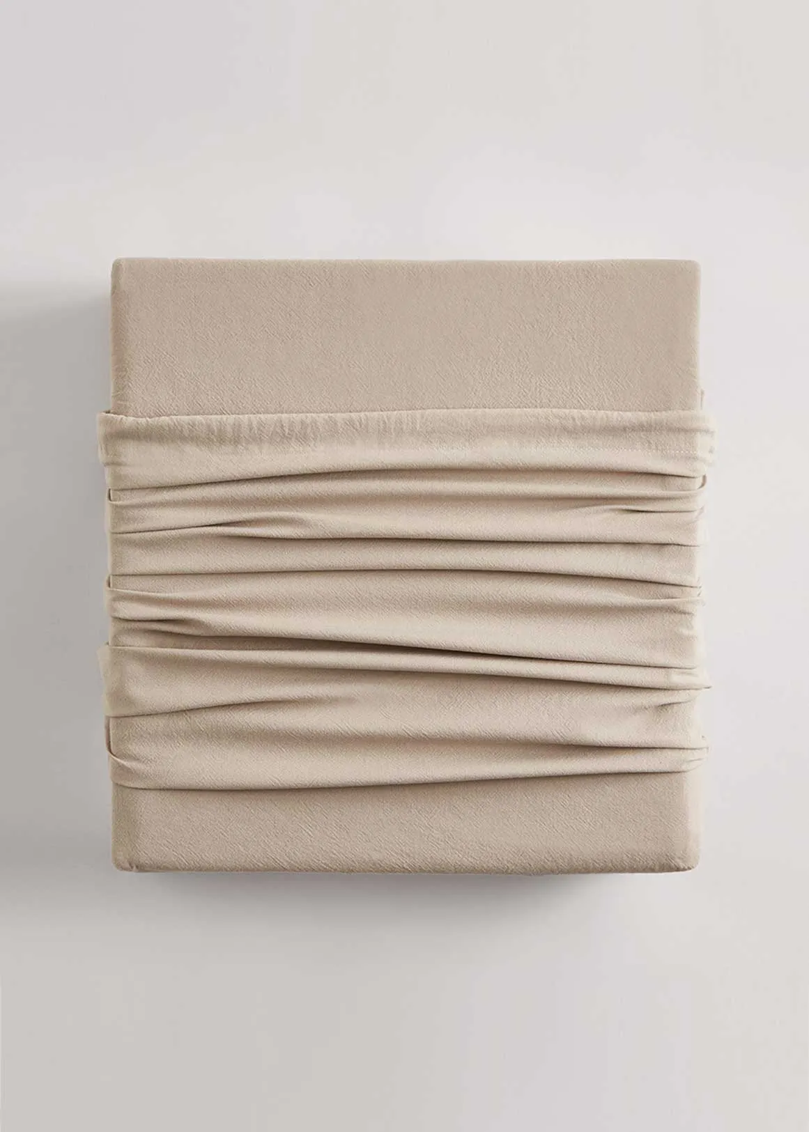 Brae Australian Cotton King Quilt Cover - NATURAL