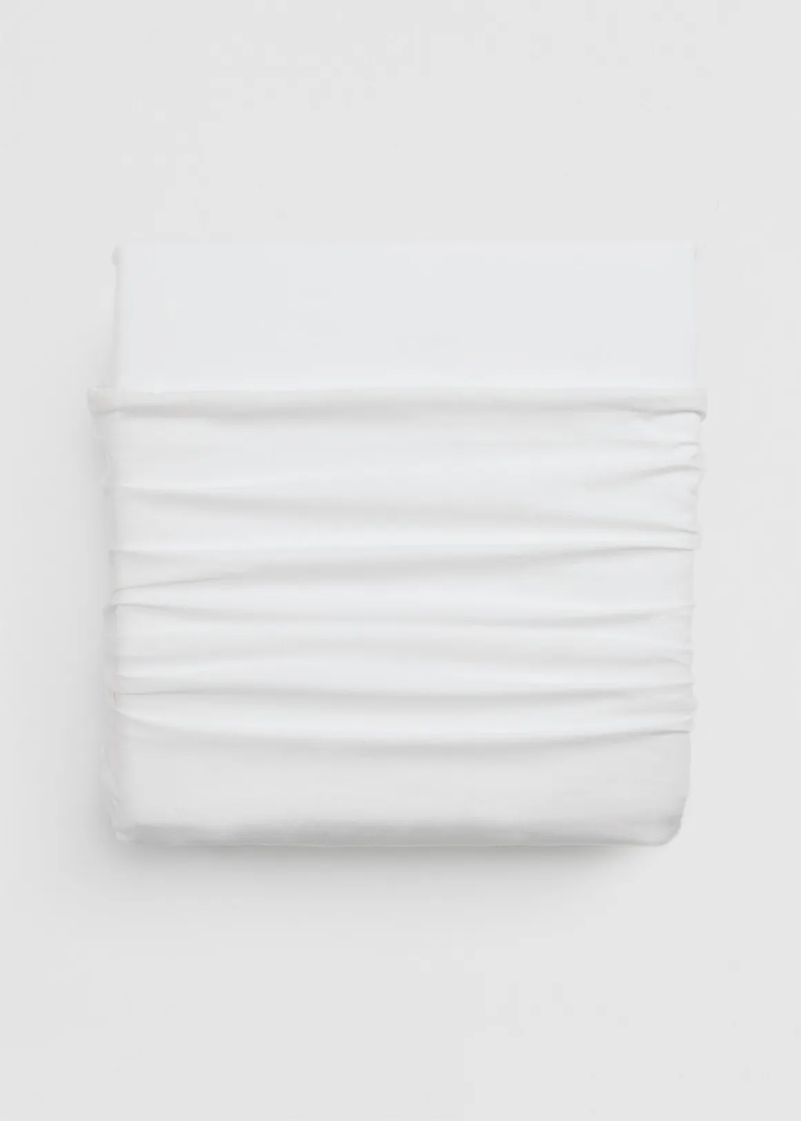 Brae Australian Cotton Queen Quilt Cover - WHITE