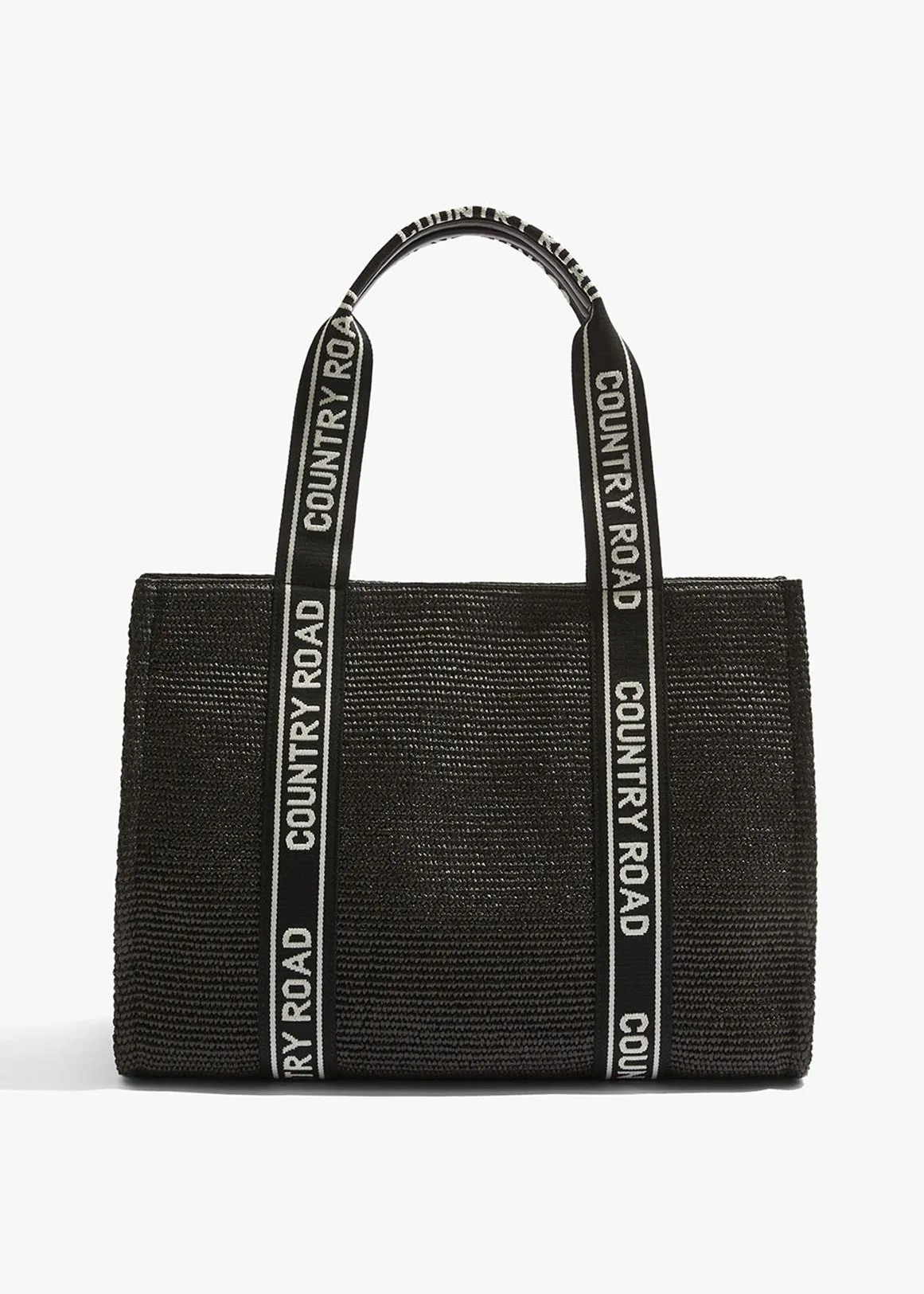 Branded Tote - BLACK
