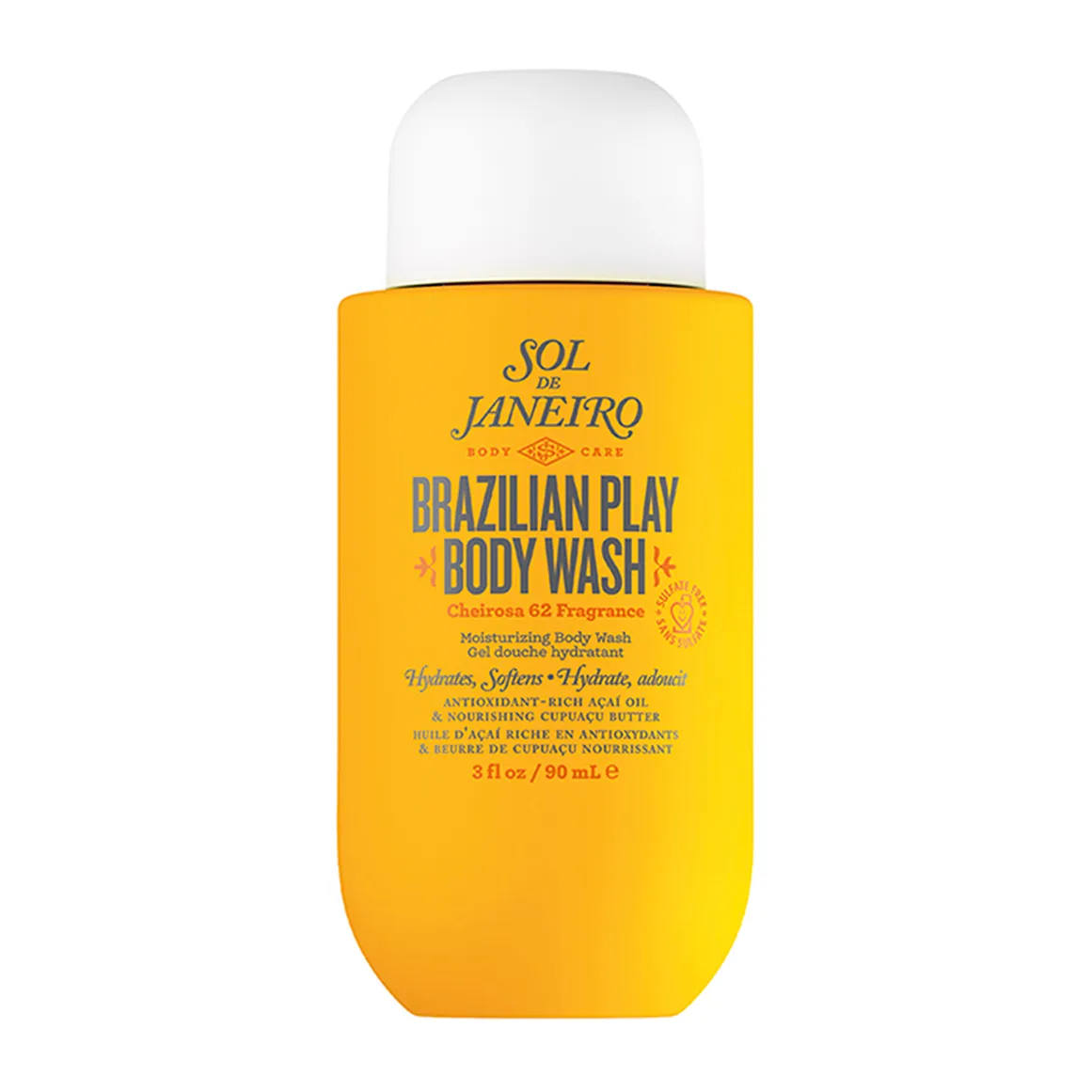 Brazilian Play Moisturizing Shower Cream-Gel - Bum Bum - 90ml