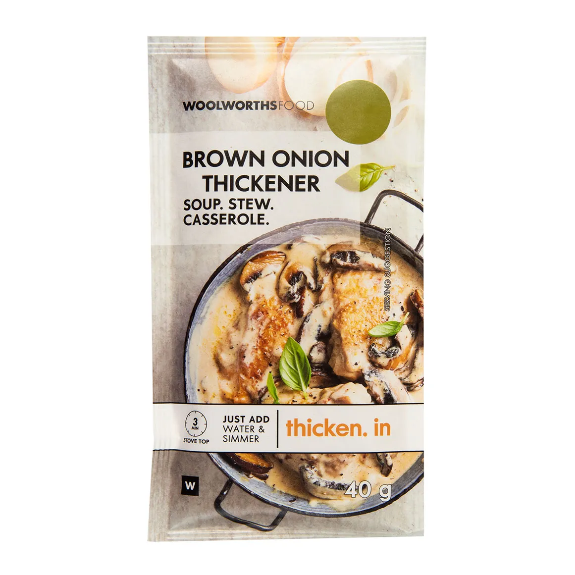 Brown Onion Flavoured Thickener 40 g