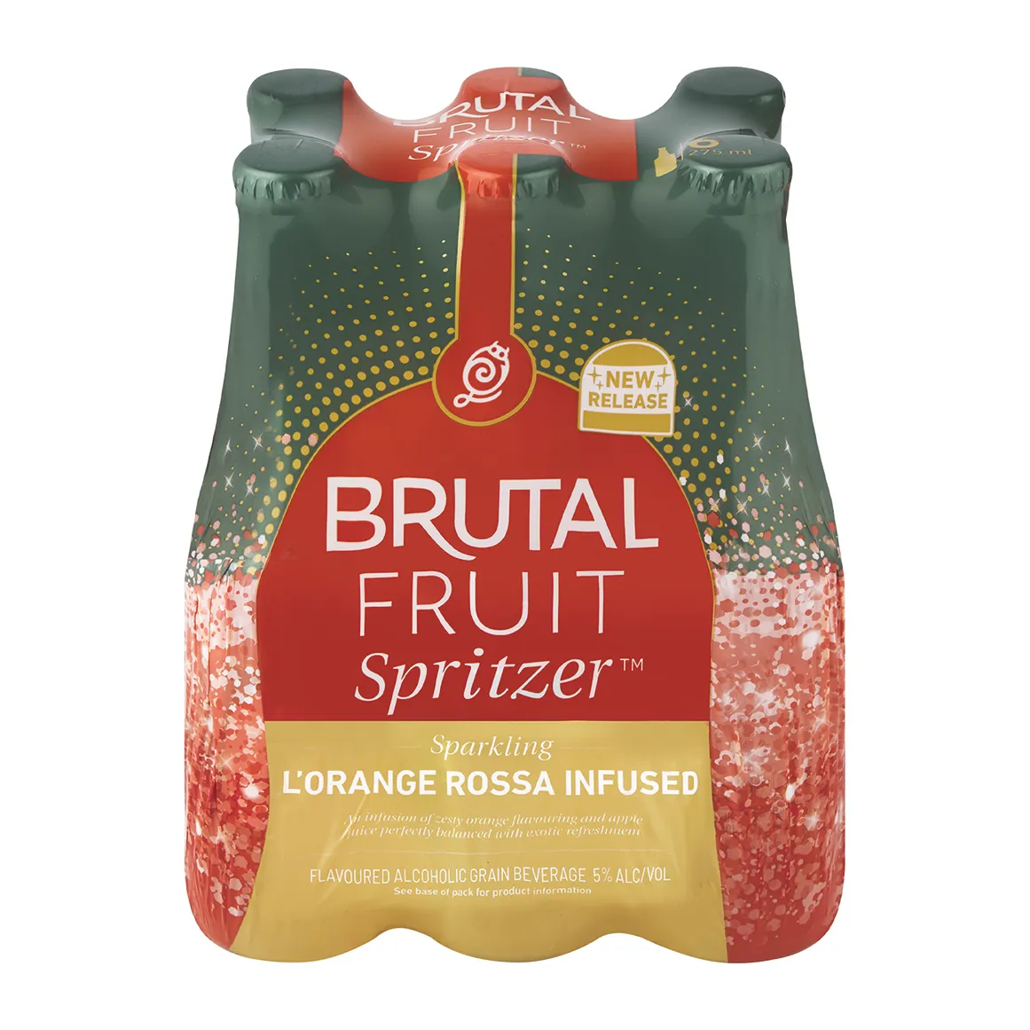 Brutal Fruit L'Orange Rossa Infused Spritzer 6 x 275 ml