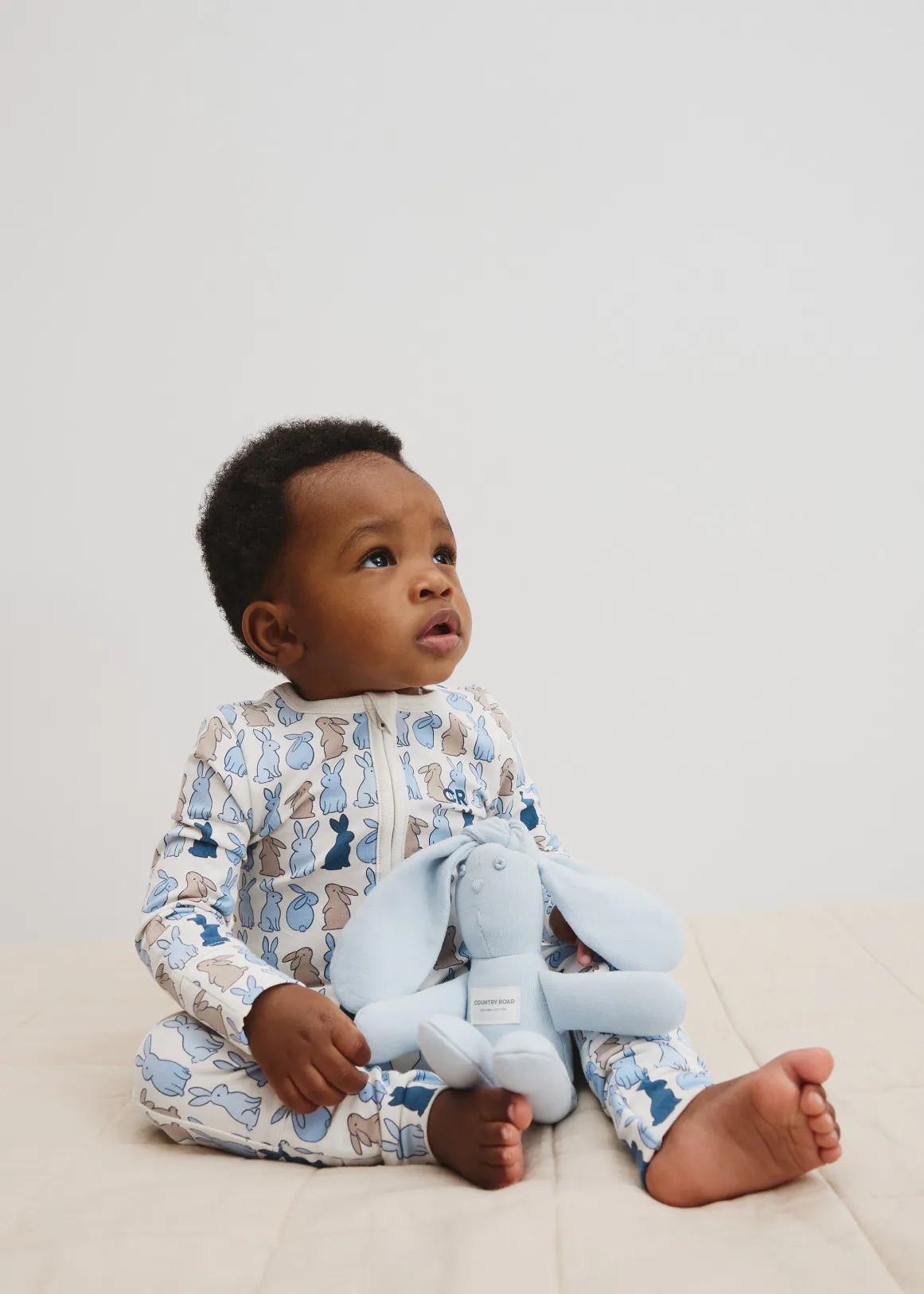 Bunny Jumpsuit - MULTI BLUE
