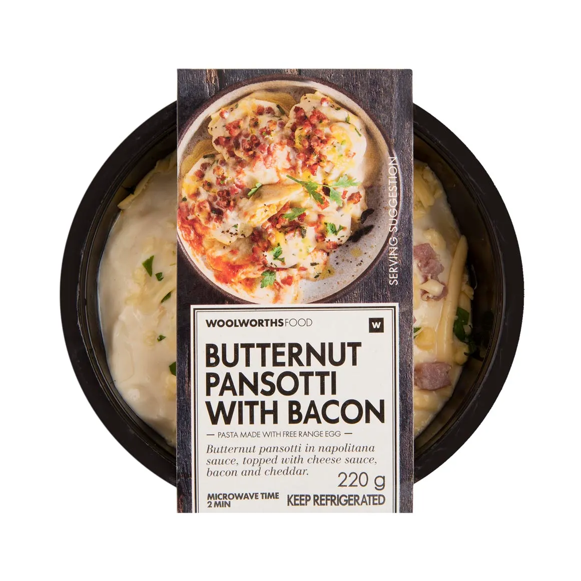 Butternut Pansotti with Bacon 220 g