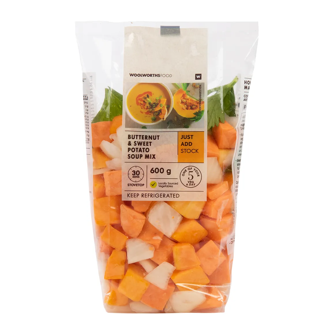 Butternut & Sweet Potato Soup Mix 600 g