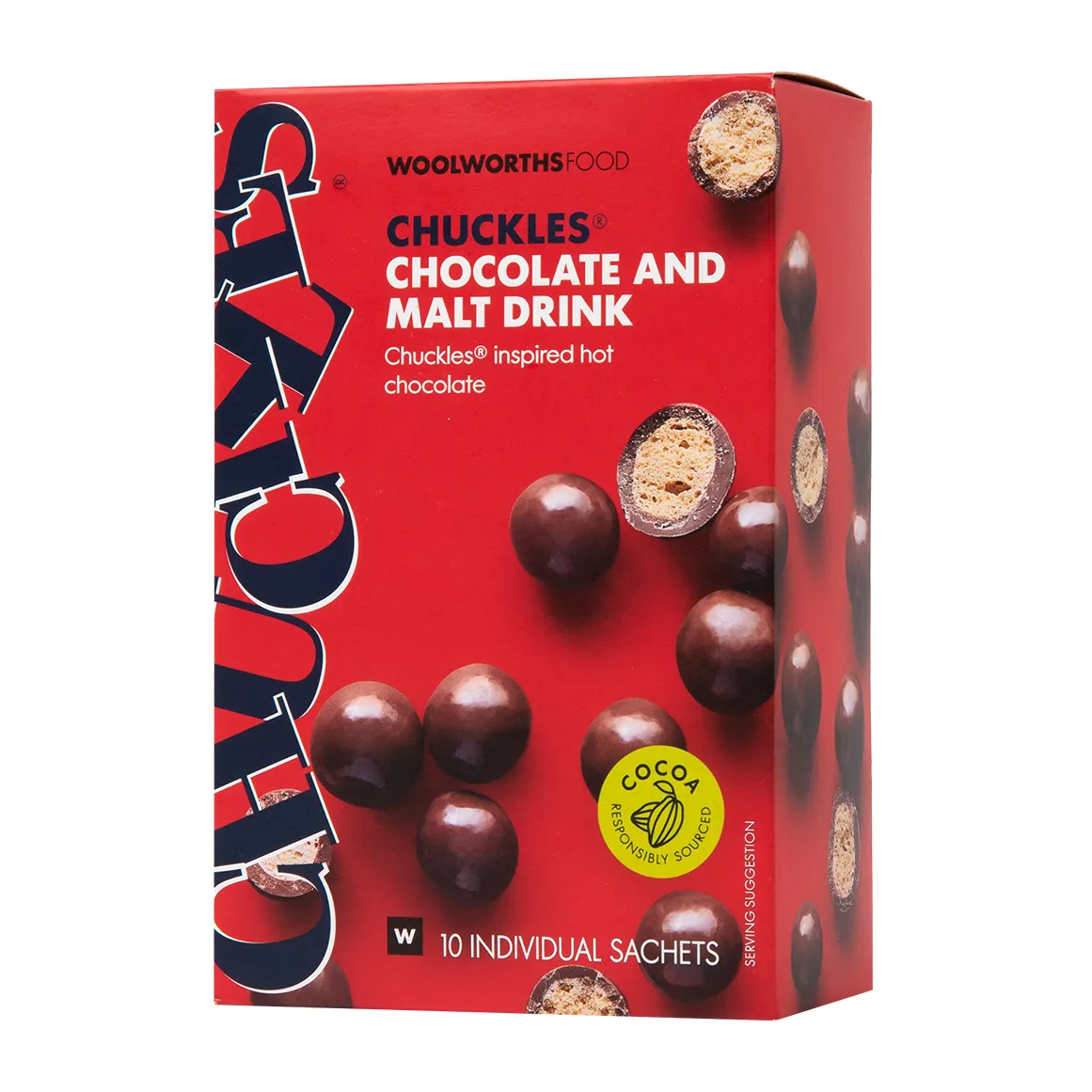 CHUCKLES® Hot Chocolate Sachets 10 x 30 g