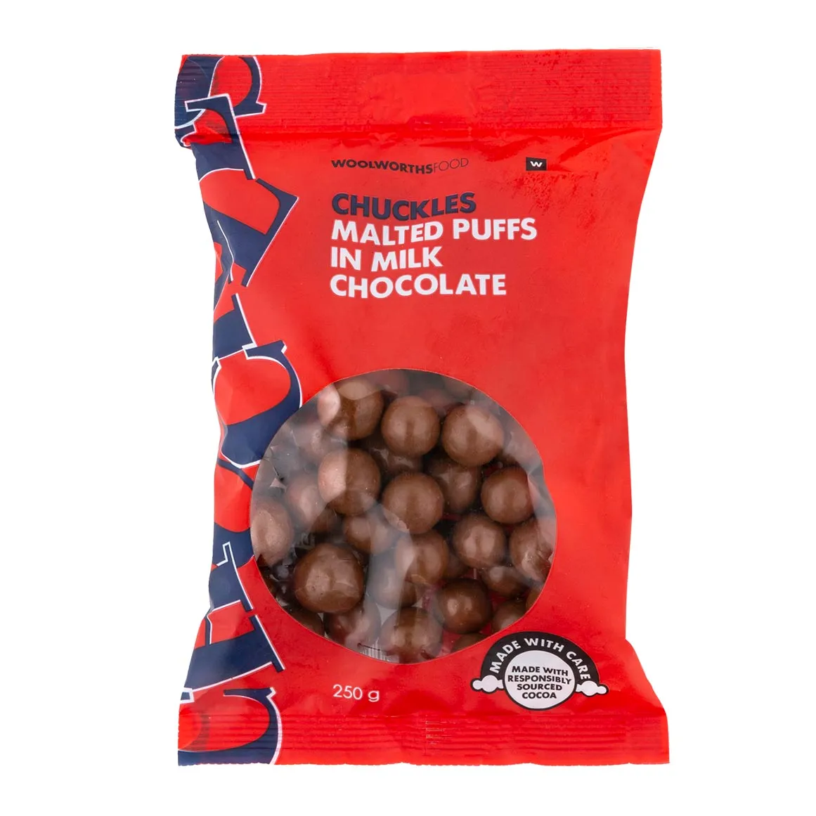 CHUCKLES® Malted Puffs in Milk Chocolate Bulk Pack 250 g