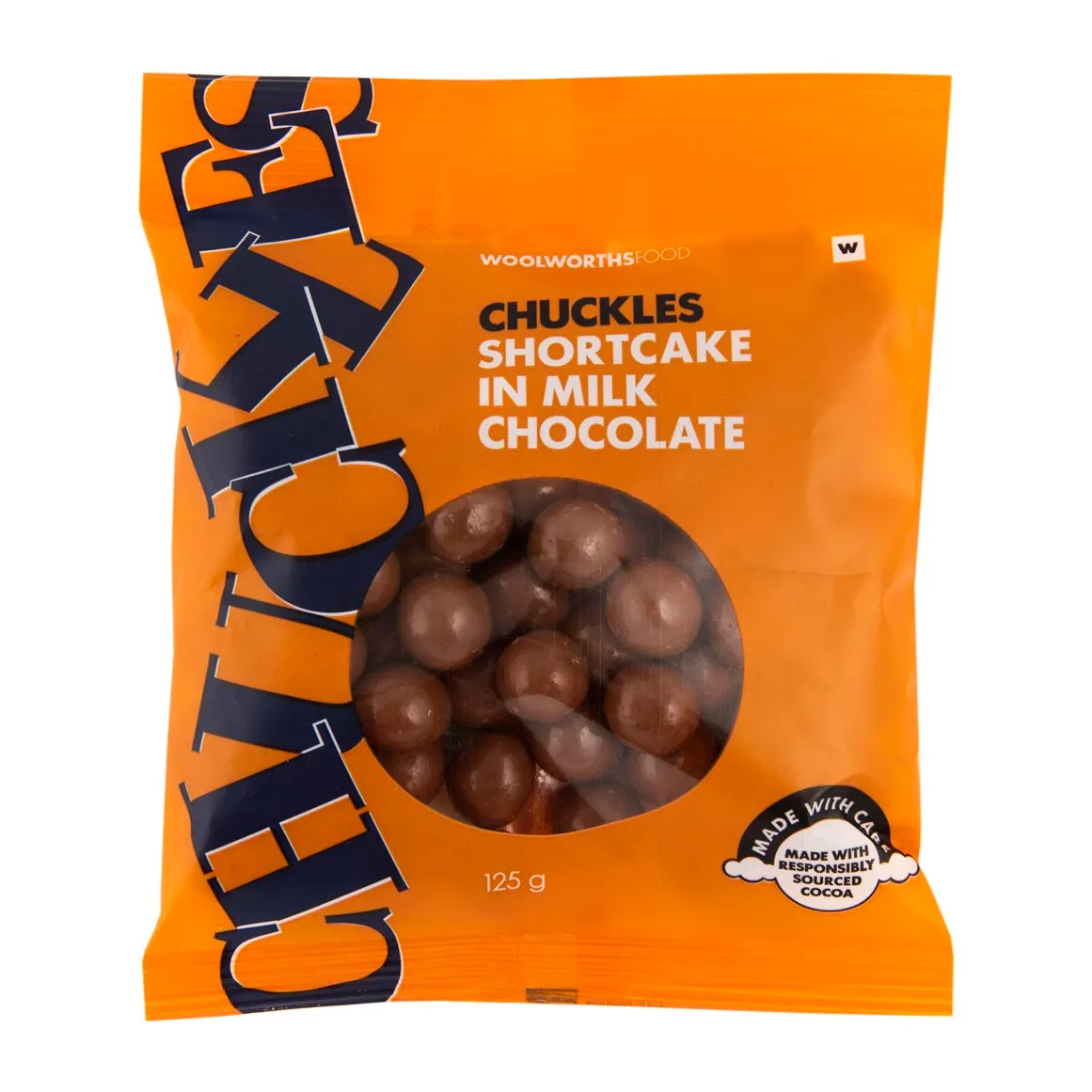 CHUCKLES® Shortcake in Milk Chocolate 125 g