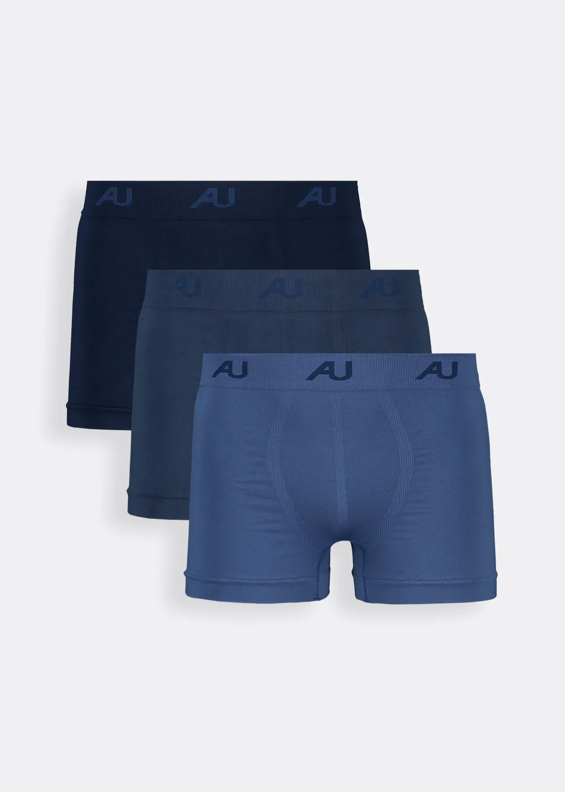 COOLTECH Seamless Trunks 3 Pack - X BLUE