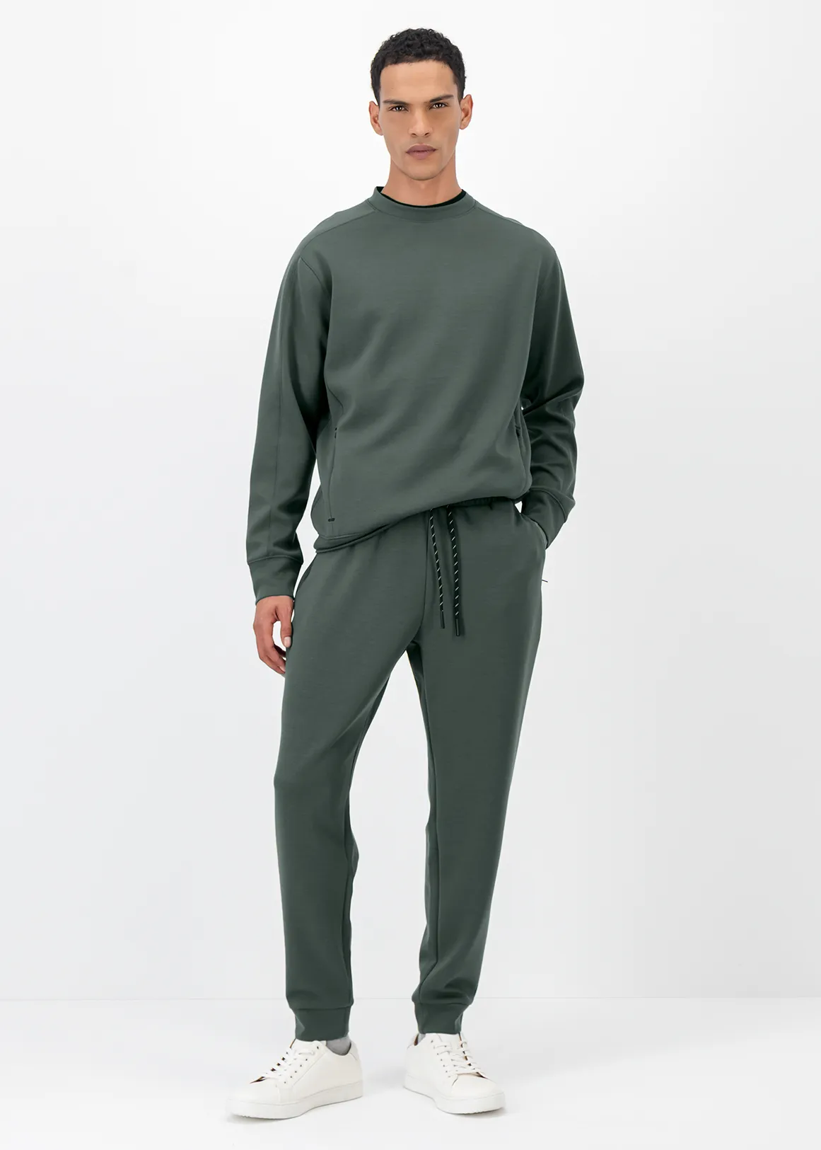 COOLTECH Slim Fit Scuba Joggers - KHAKI