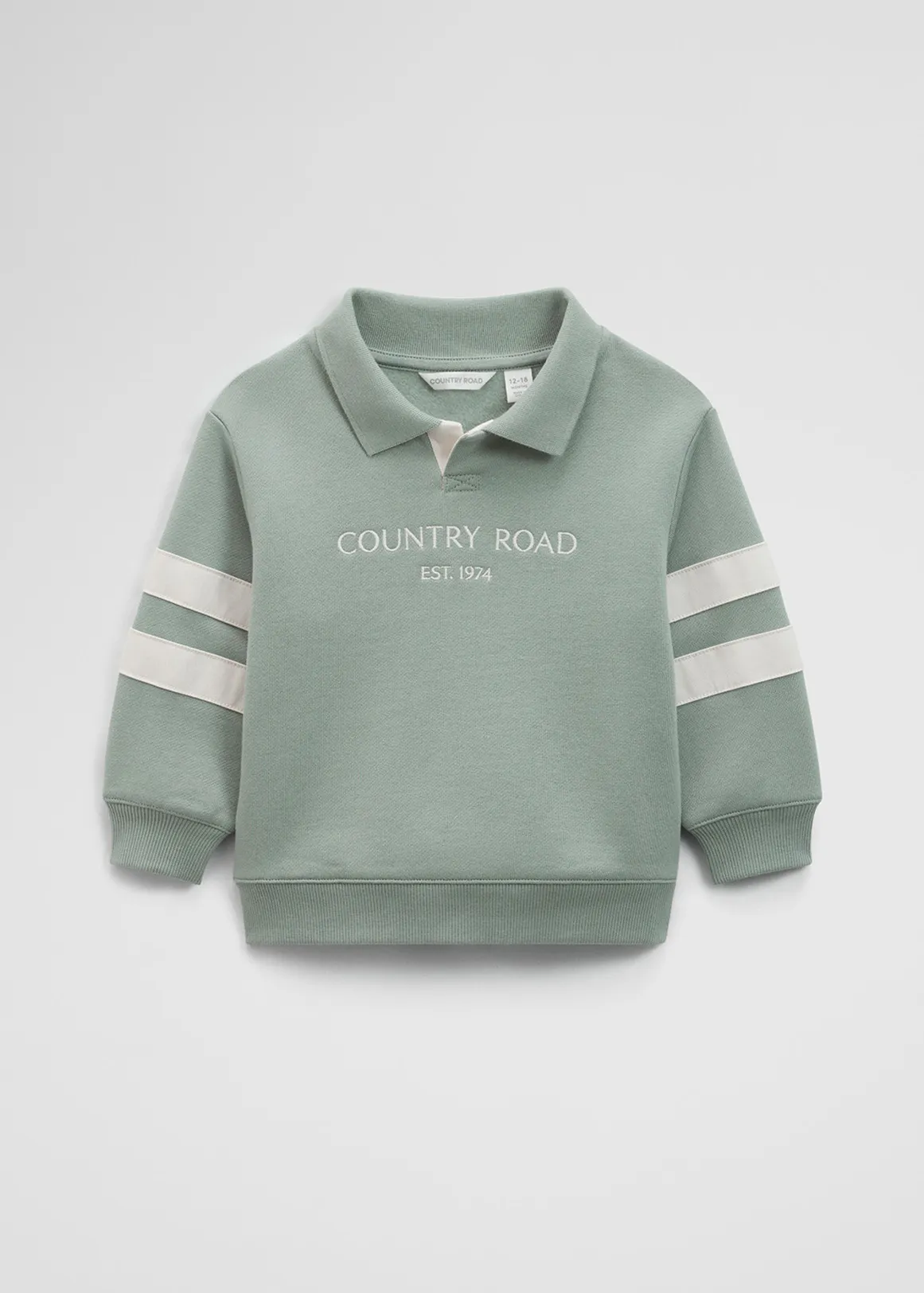 CR Collared Sweat - FERN