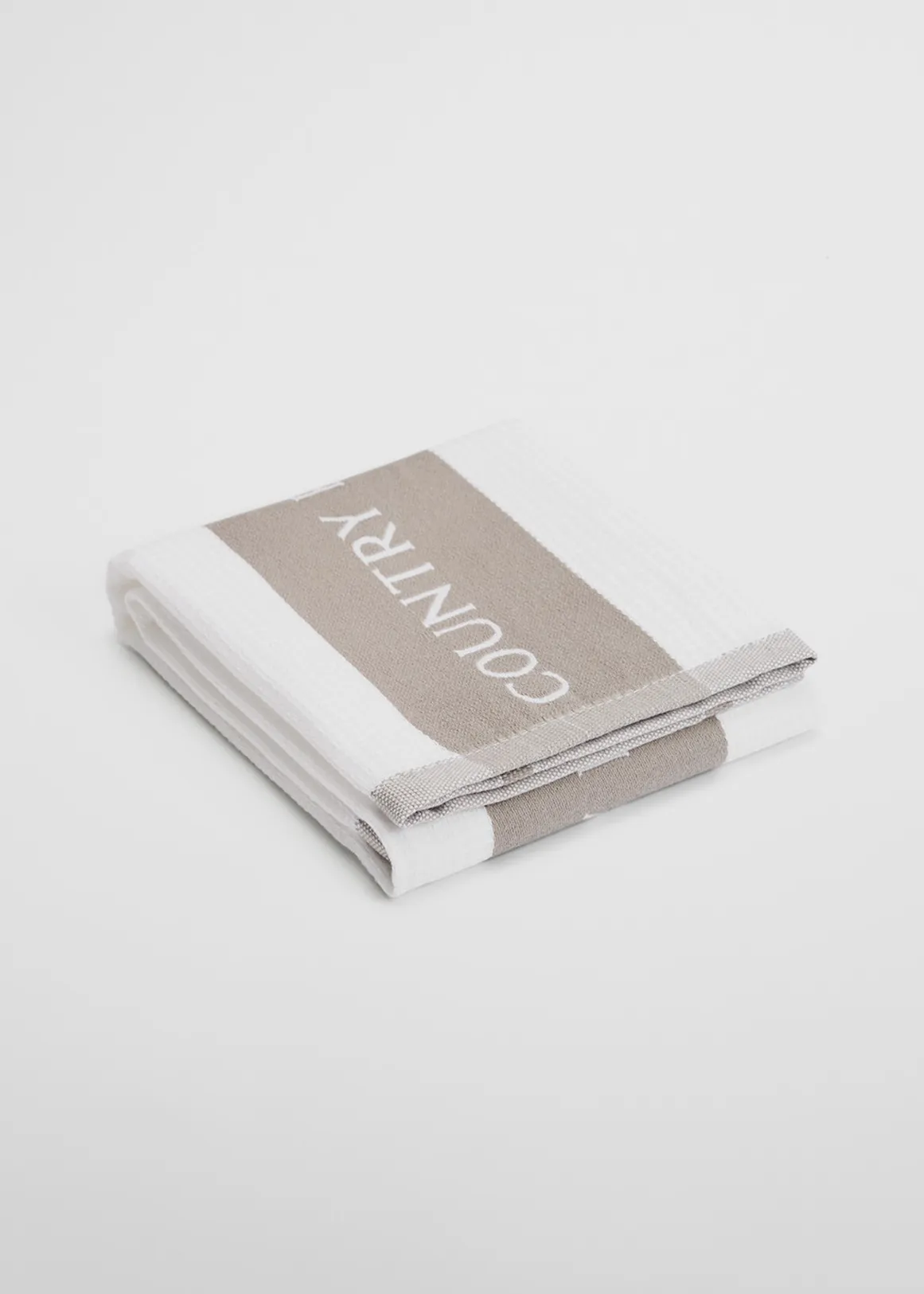 CR Logo Australian Cotton Teatowel - MID GREY
