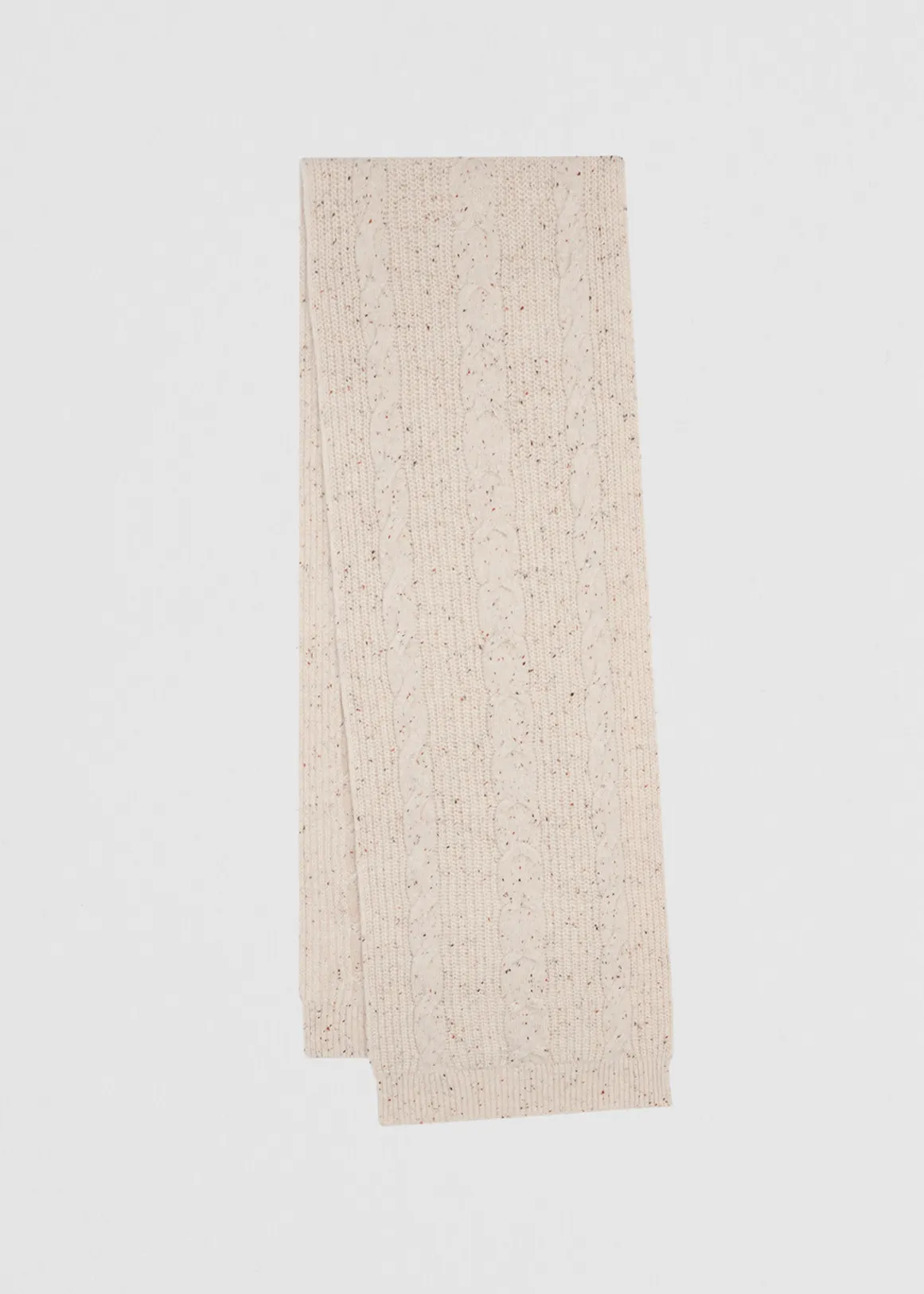 Cable Scarf - SNOW MARLE