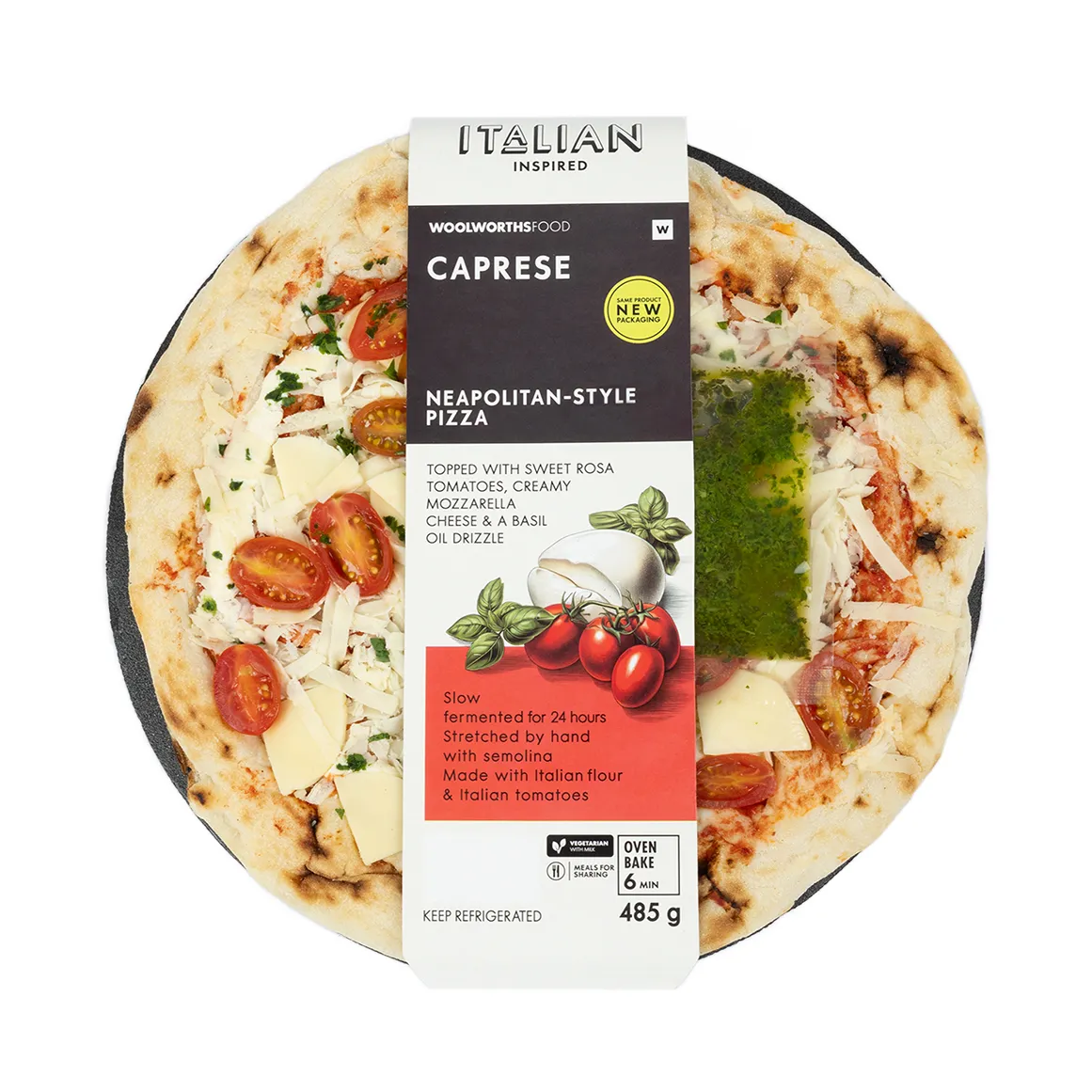 Caprese Pizza 485 g