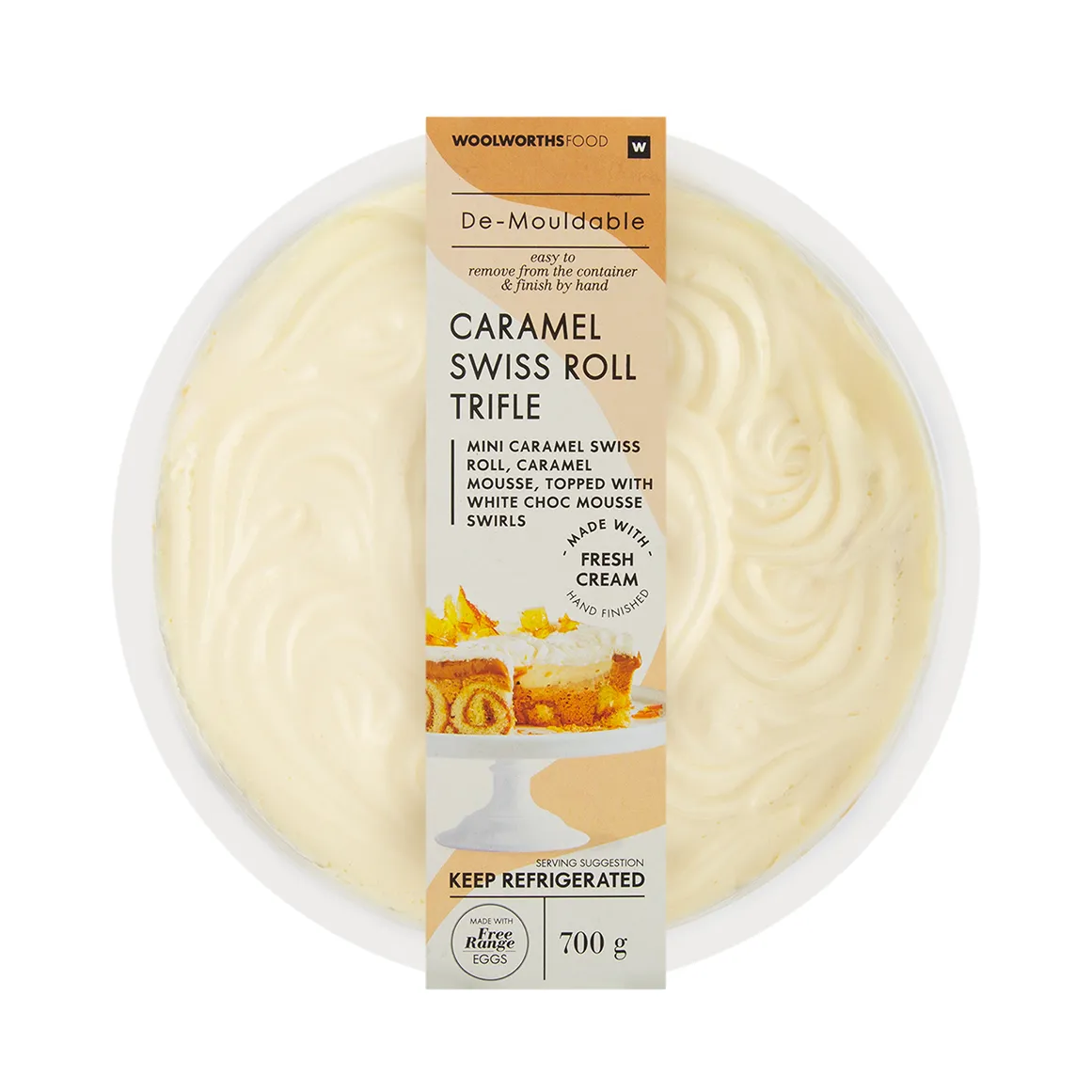Caramel Swiss Roll Trifle 700 g