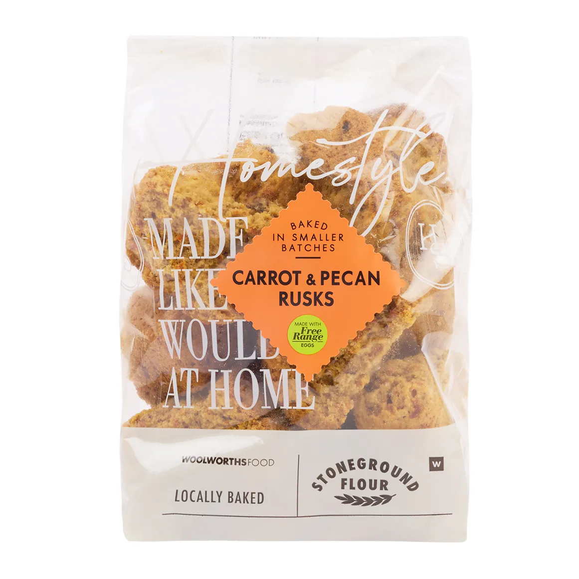 Carrot and Pecan Rusks 450 g