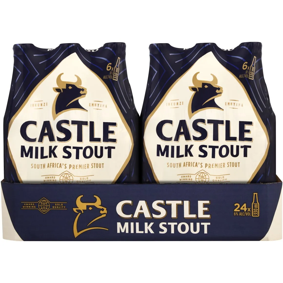 Castle Milk Stout 24 x 330 ml Bottles