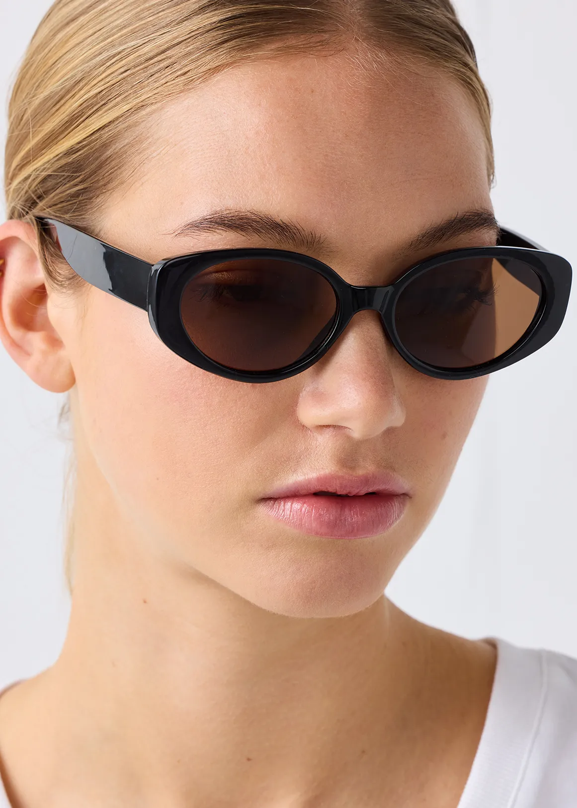 Cat Eye Sunglasses - BLACK