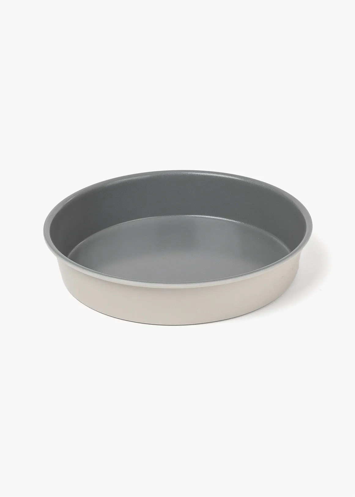 Ceramic Non-Stick Round Cake Pan - CREAM