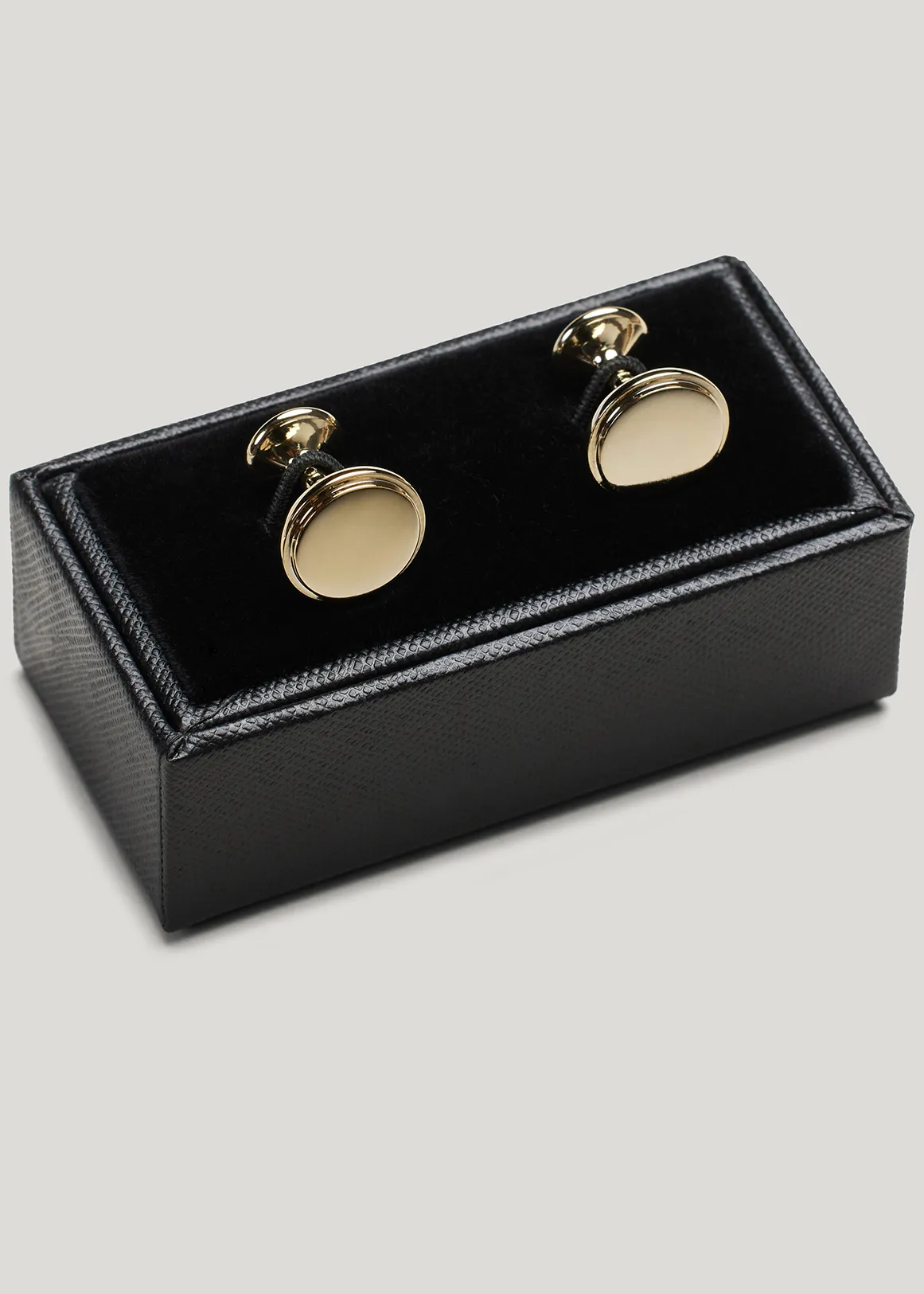 Champagne Glass Shaped Cufflinks - GOLD