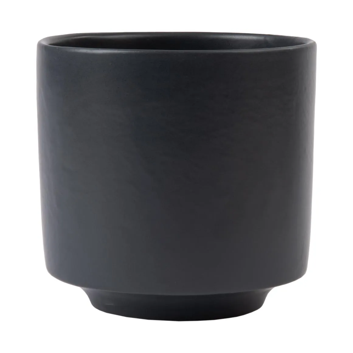 Charcoal Ceramic Pot 14 cm