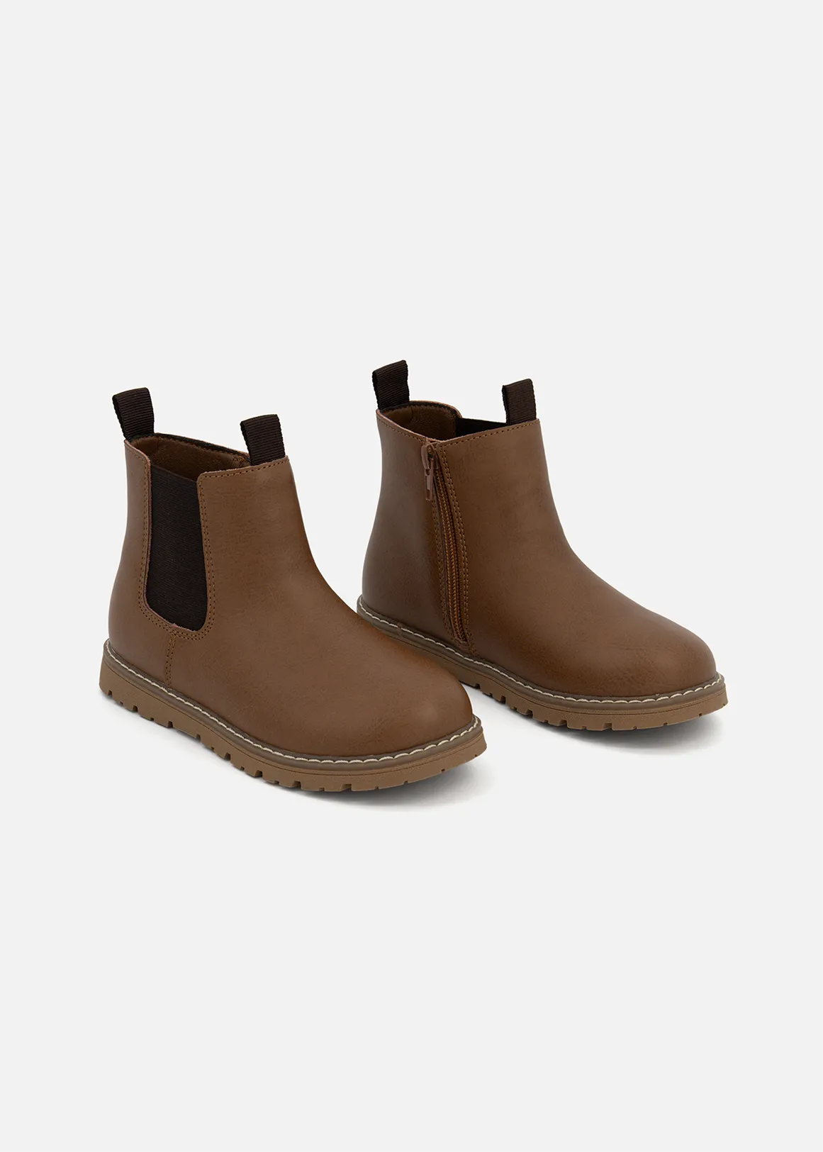 Chelsea Boots (Size 5-13) Younger Boy - TAN