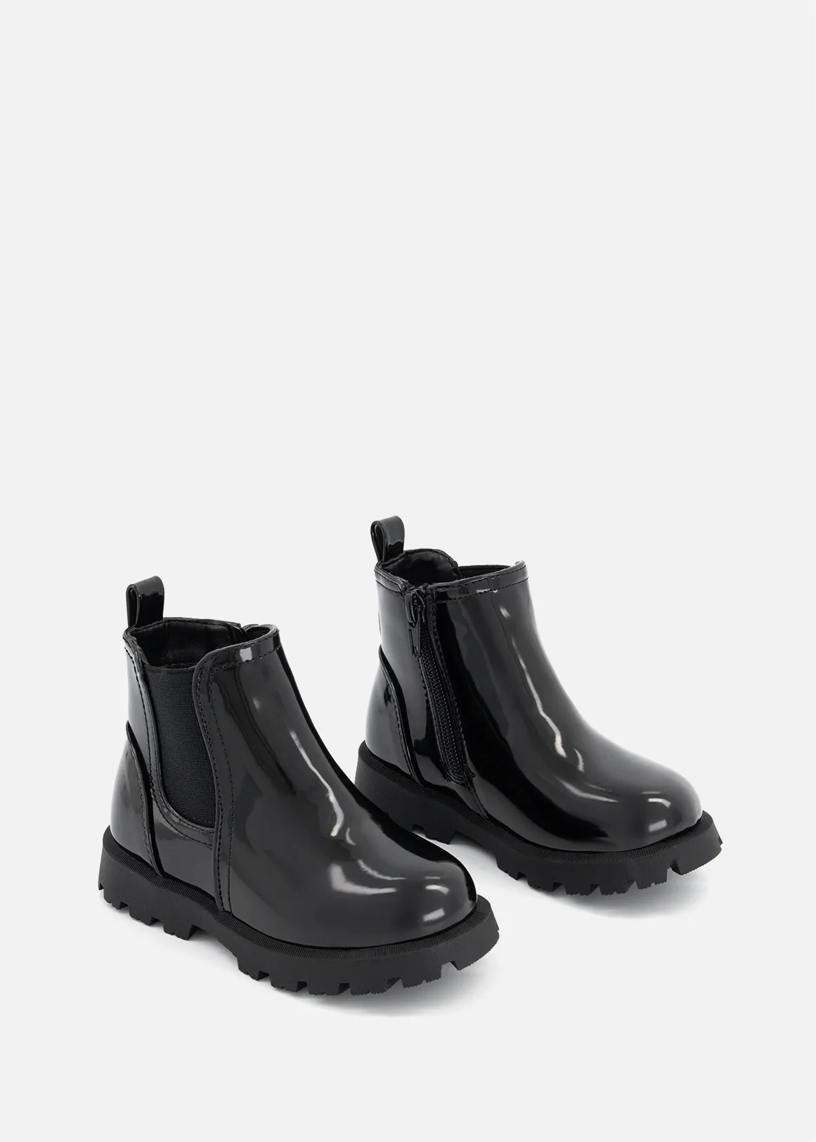Chelsea Boots (Size 5-13) Younger Girl - BLACK