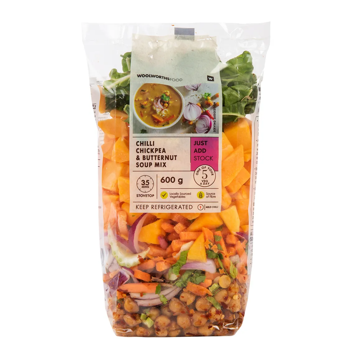 Chilli, Chickpea & Butternut Soup Mix 600 g