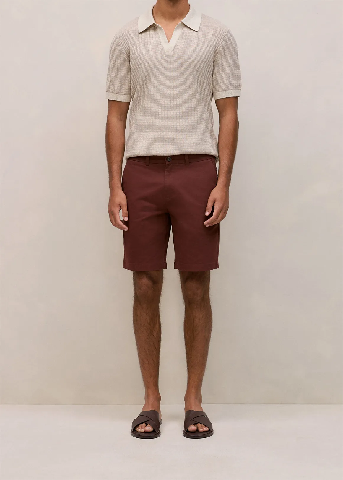 Chino Short - ESPRESSO