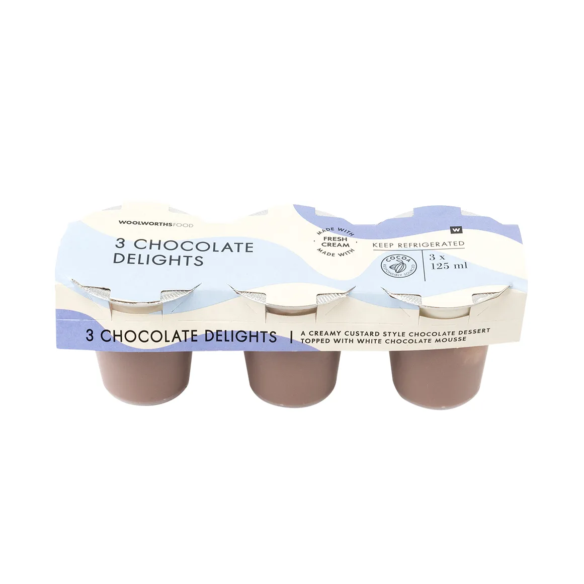 Chocolate Delights Dessert 3 x 125 ml