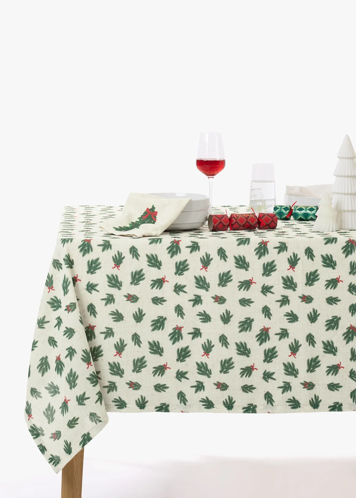 Christmas Tablecloth 230x180 cm - X NATURAL