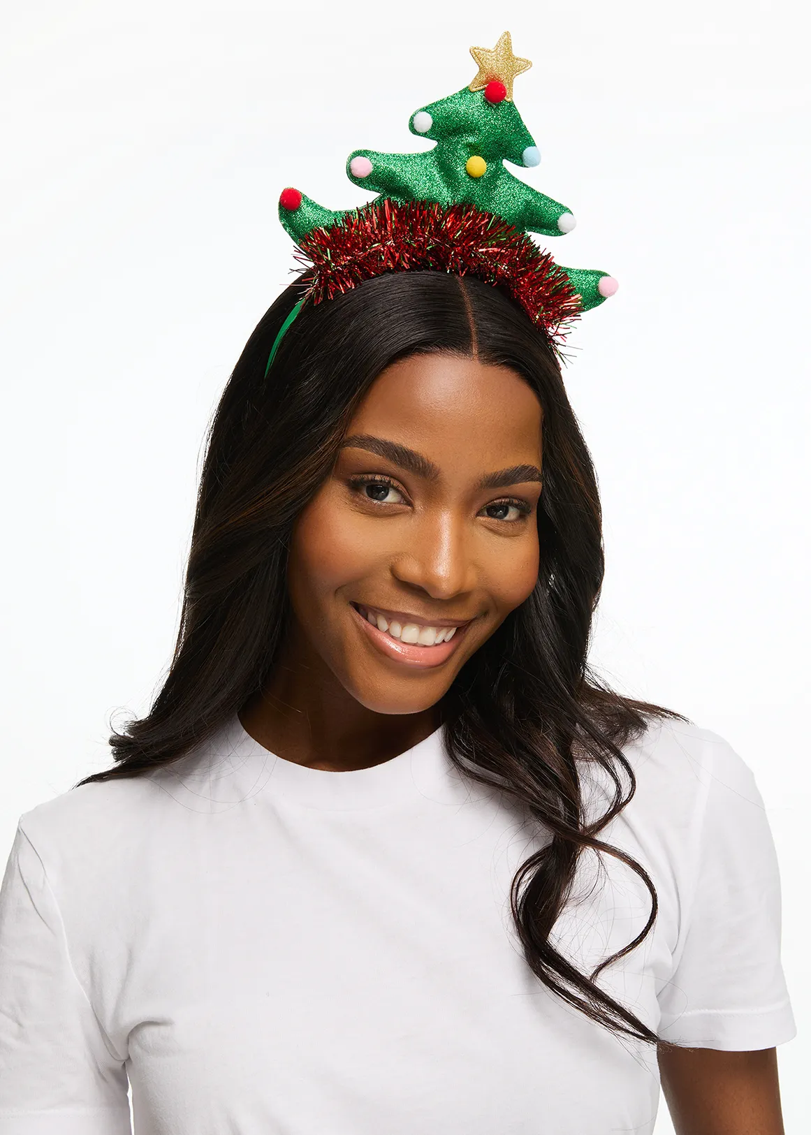 Christmas Tree Headband - X GREEN