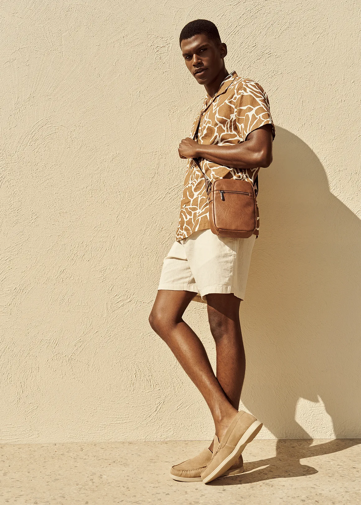 Chunky Faux Leather Loafers - TAUPE