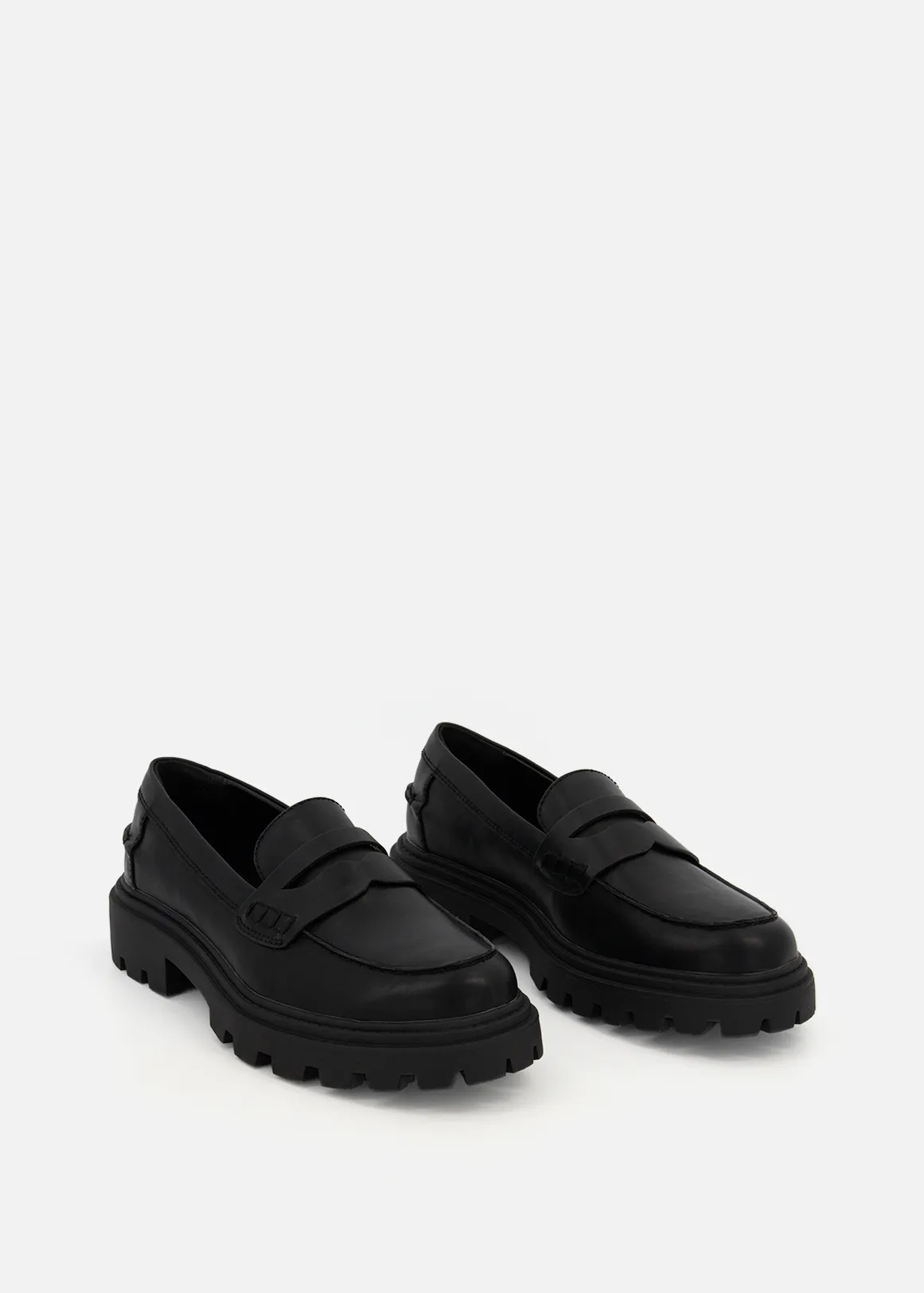 Chunky Loafers - BLACK