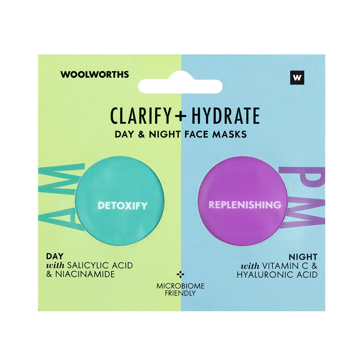 Clarify & Hydrate Day and Night Face Masks in Pods 12 ml