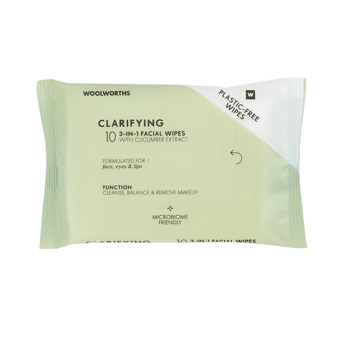 Clarifying 3-in-1 Facial Wipes 10 Pcs