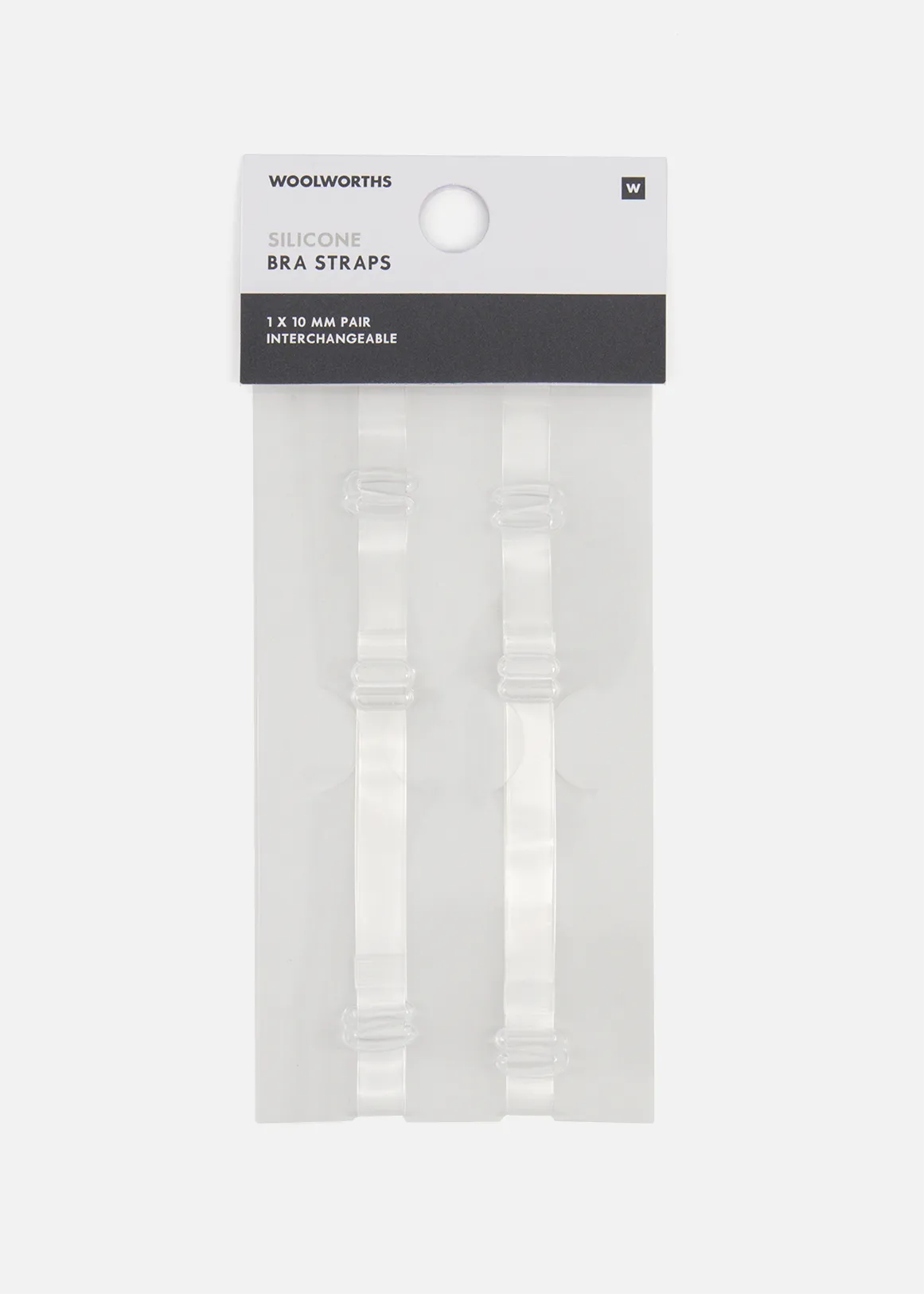 Clear Silicone Bra Straps 10mm