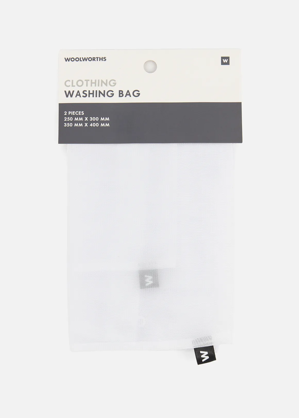 Clothing Washing Bag - WHITE
